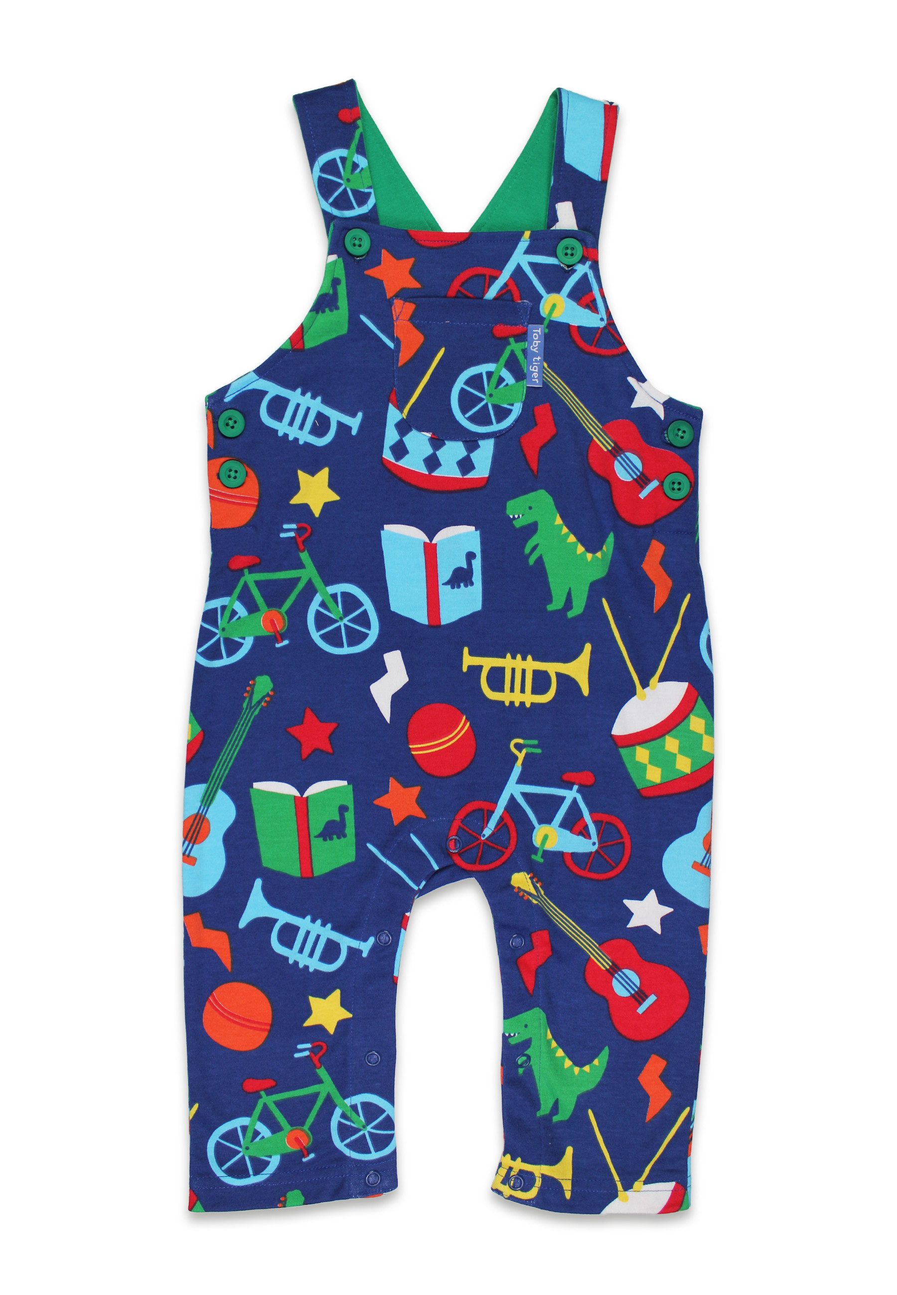 Latzhose Latzhose mit Geschenke Print