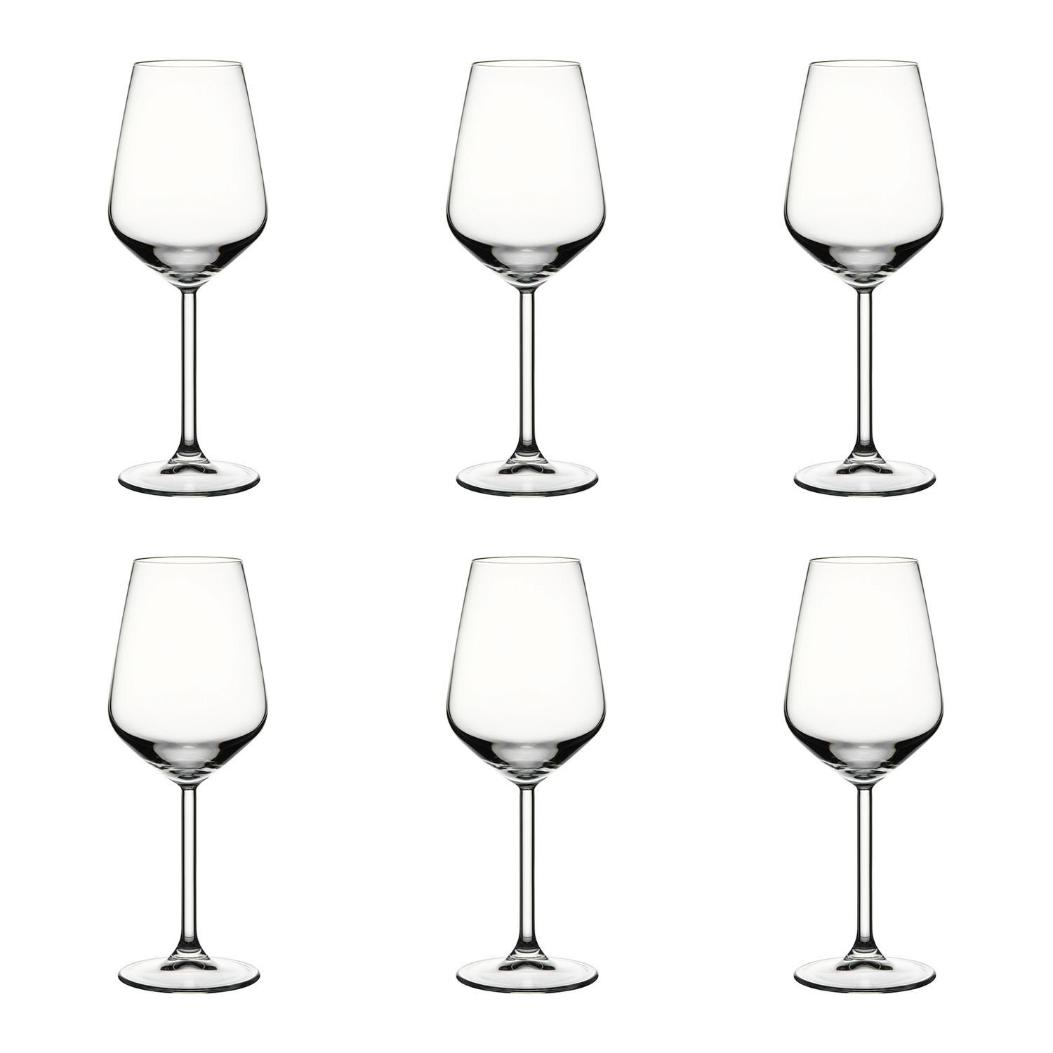 WAS Weinglas Weinglas 6er-Set - Allegra, 350 ml