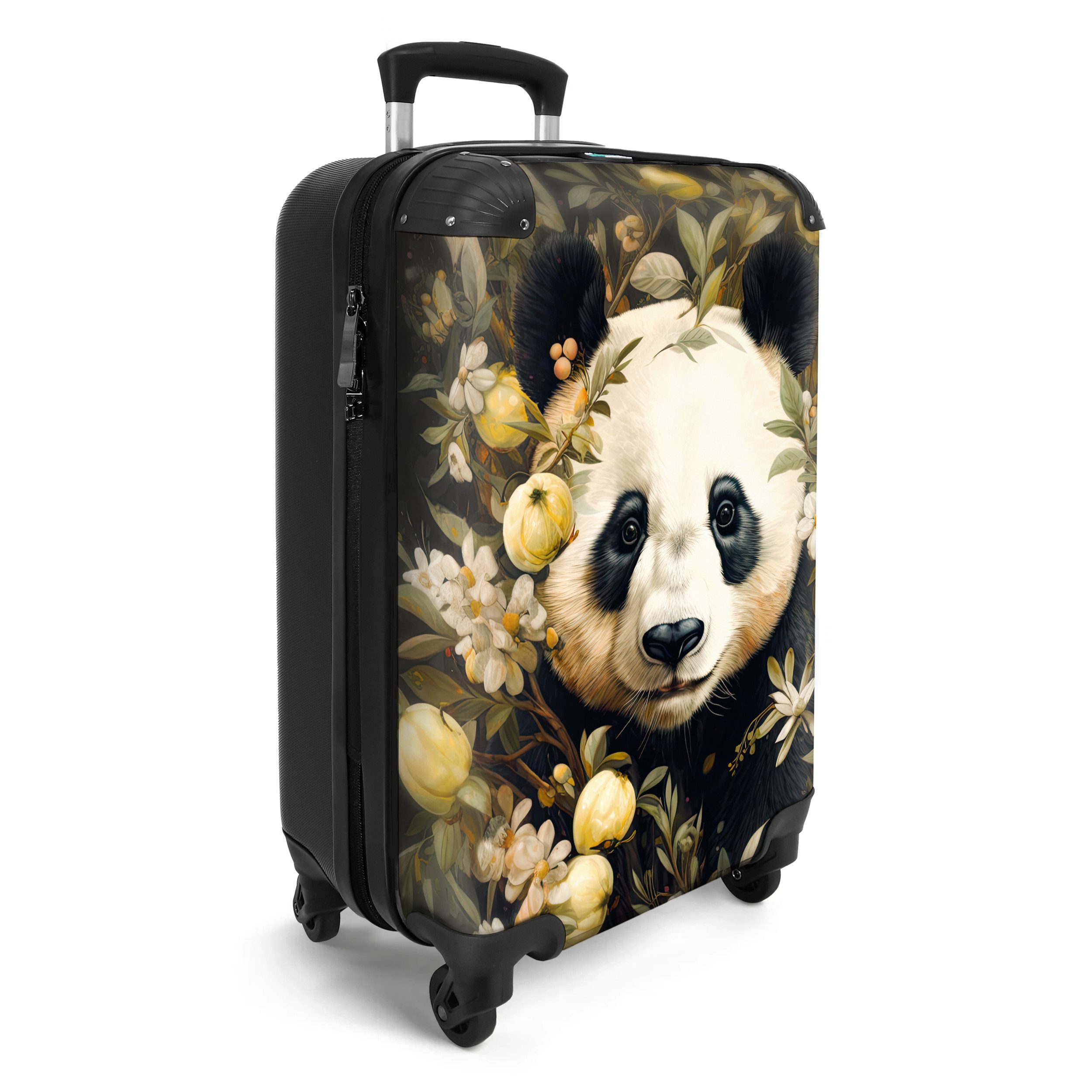 NoBoringSuitcases.com© Hartschalen-Trolley Panda - Pandabär - günstig online kaufen