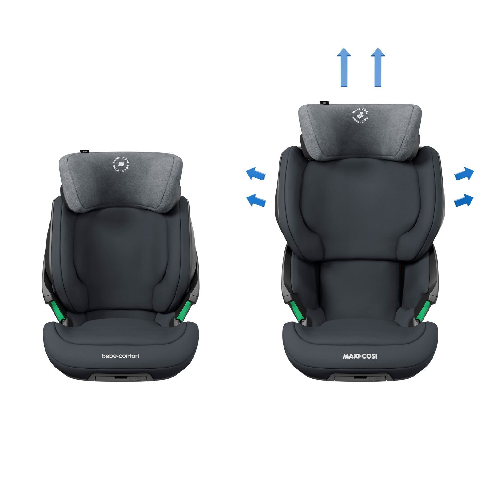 Maxi-Cosi Autokindersitz Maxi-Cosi Kore i-Size Kindersitz, 3.5-12 Jahre, ISOFIX Kindersitz, Ver, ab: 3.5 Monate, bis: 12 Jahre, ISOFIX und/oder Sicherheitsgurt-Montage Einfaches Anschnallsystem i…
