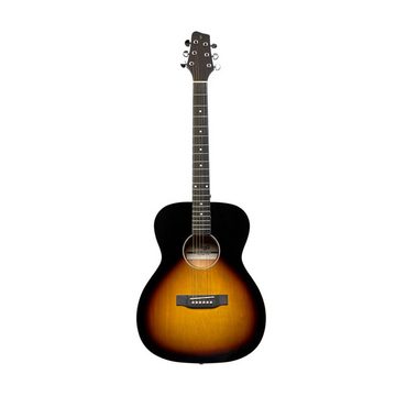 Stagg Konzertgitarre SA35 A-VS Auditorium Gitarre mit Decke aus Lindenholz, Sunburst