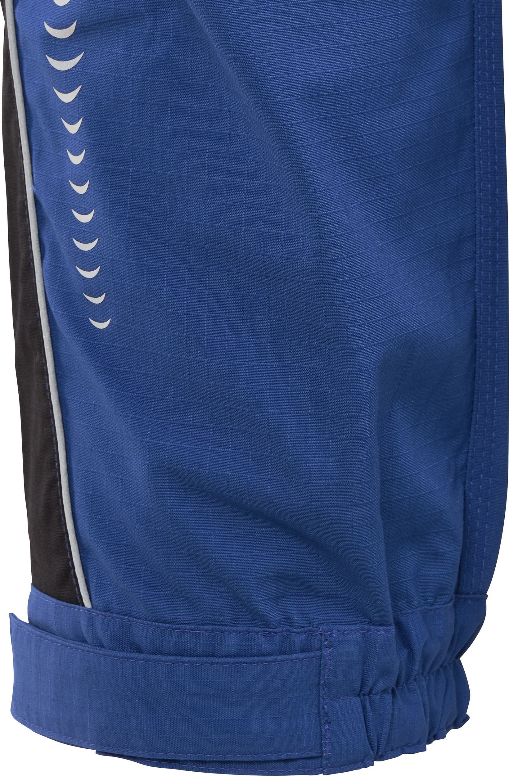 fortis Arbeitsbundhose Damen-Cargohose Performance kornblau/schwarz