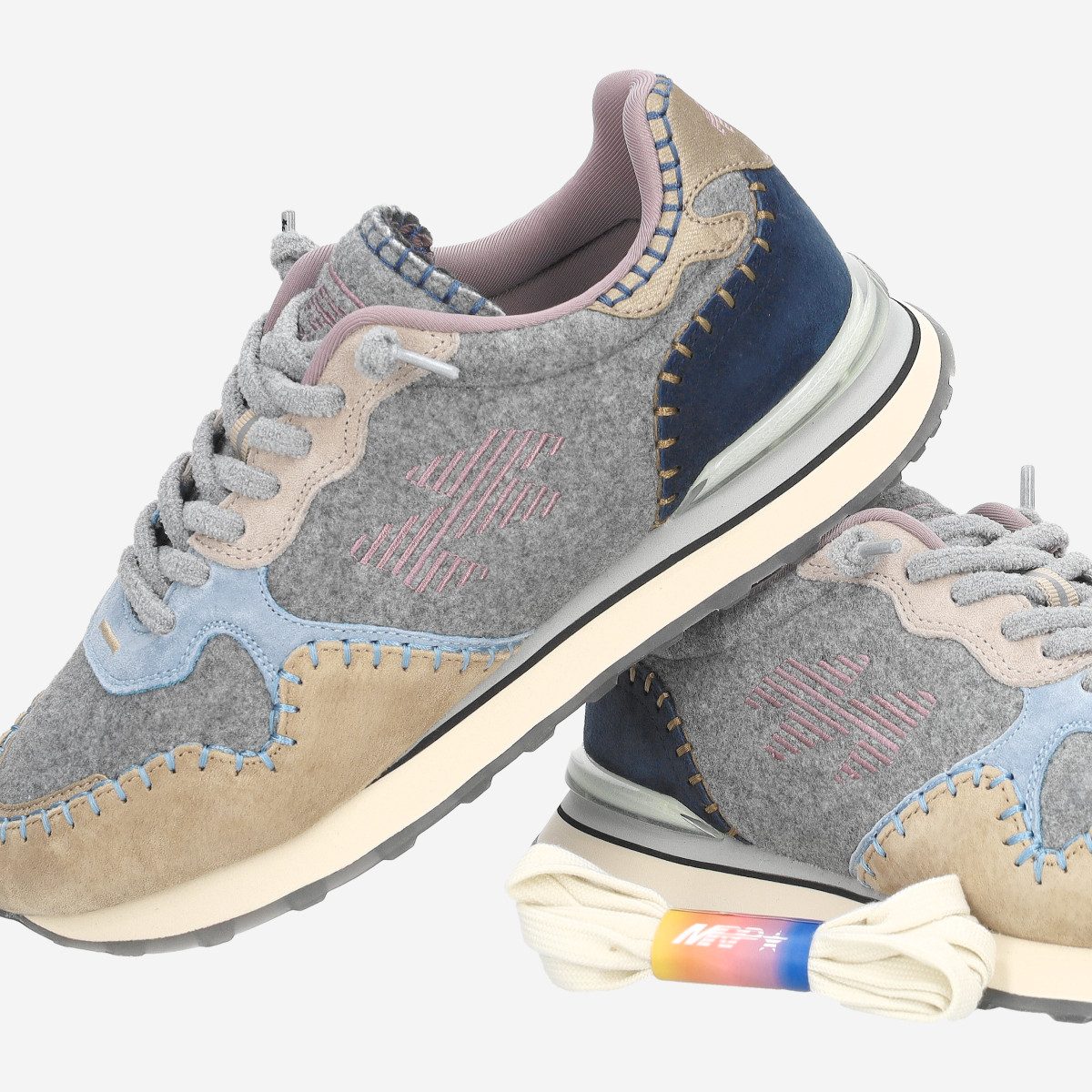 MRP MRP MRP06UPHS V.5, Sneaker, Grau, kombiniert, Damen Sneaker