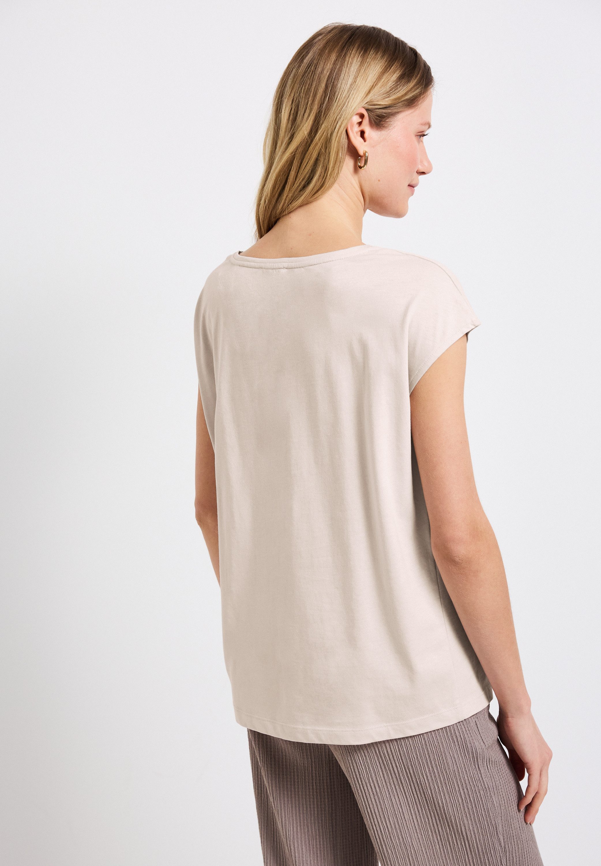 STREET ONE T-Shirt, mit Rundhalsausschnitt günstig online kaufen