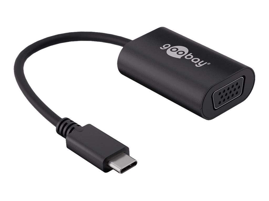 WENTRONIC Goobay USB / VGA Adapter [1x USB-C Stecker - 1x VGA-Buchs... Computer-Kabel