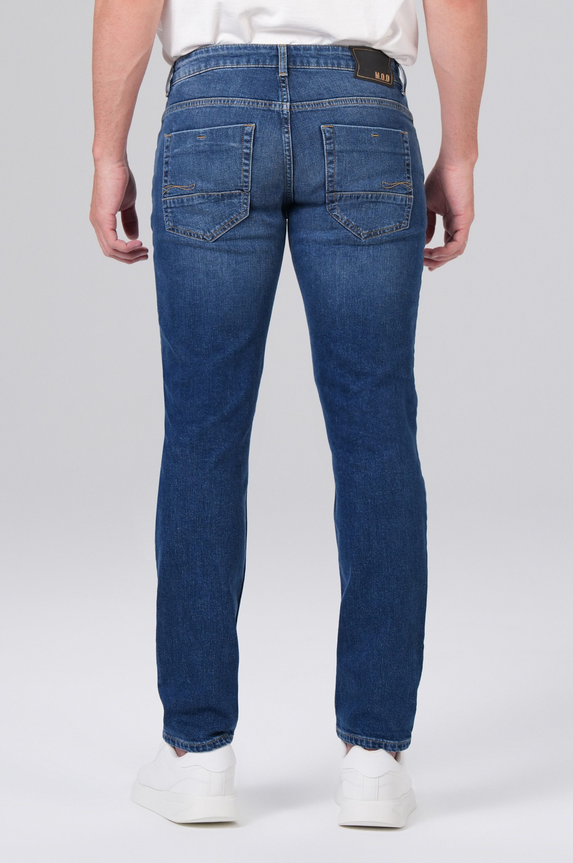 Miracle of Denim 5-Pocket-Jeans MOD JEANS THOMAS mid blue NOS-1009.877