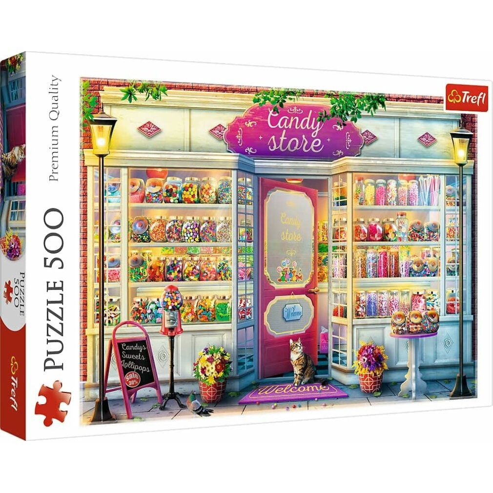 Puzzle Candy Shop Puzzle 500 Teile
