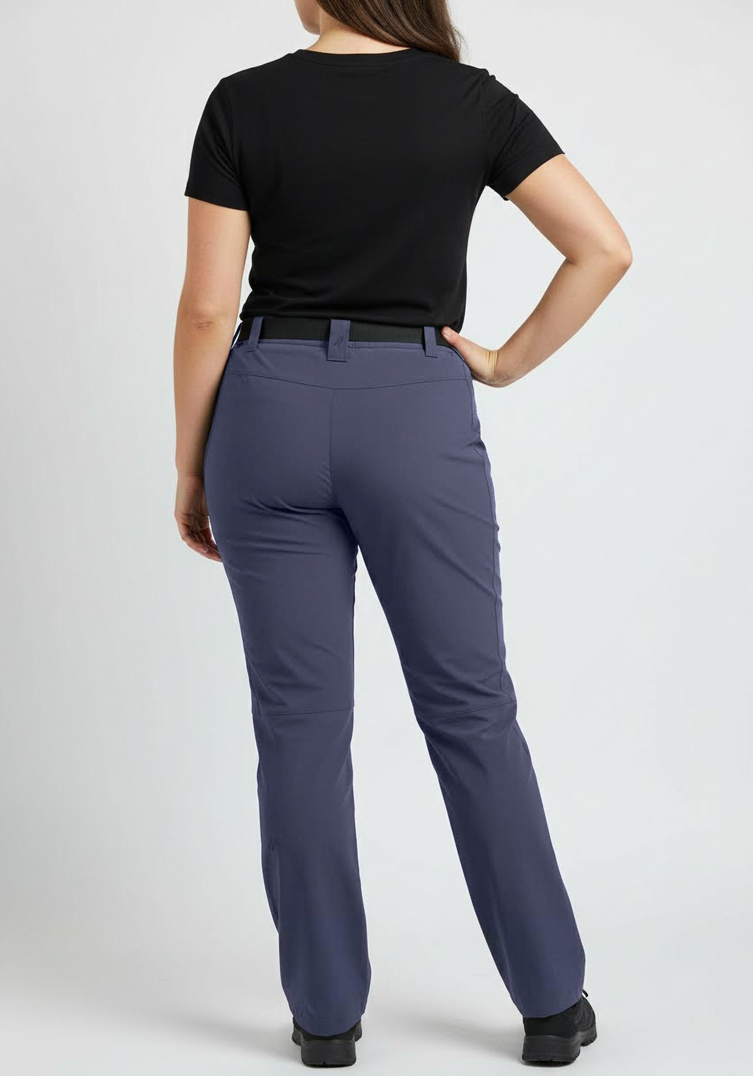 Maier Sports Outdoorhose DA-HOSE LINING EL. LULAKA WINTER mit vier Reißverschlusstaschen, aus 4-Wege-Stretchmaterial