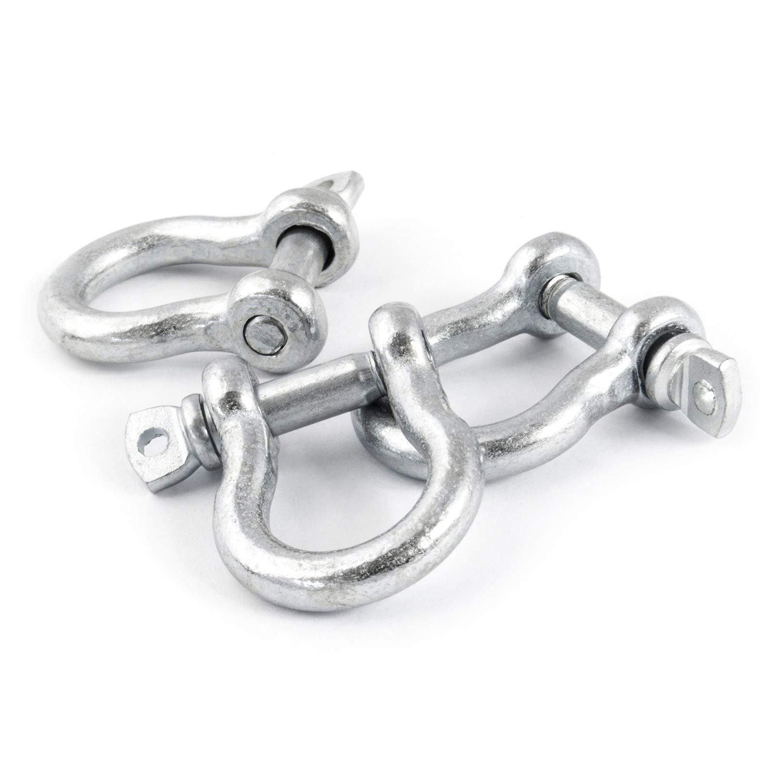 DQ-PP Schäkel DQ-PP 20 stk. GESCHWEIFTE SCHÄKEL, 8mm, 10mm, Stahl Verzinkt