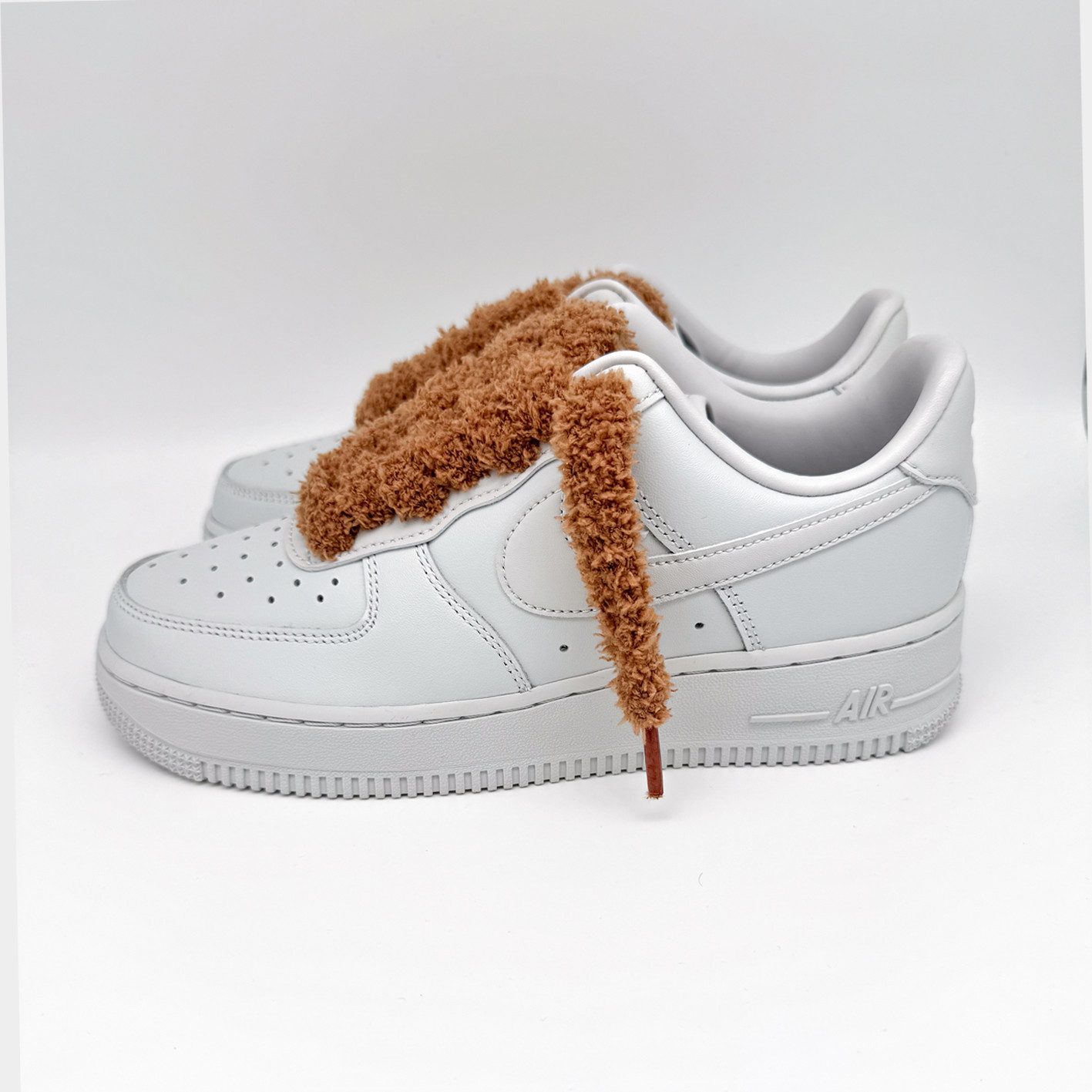 Kicksarchive Schnürsenkel Schnürsenkel Fuzzy Fluffy Laces Campus 00s Air Force Laces 15mm breit, Sneaker Schnürsenkel 120cm, 140cm