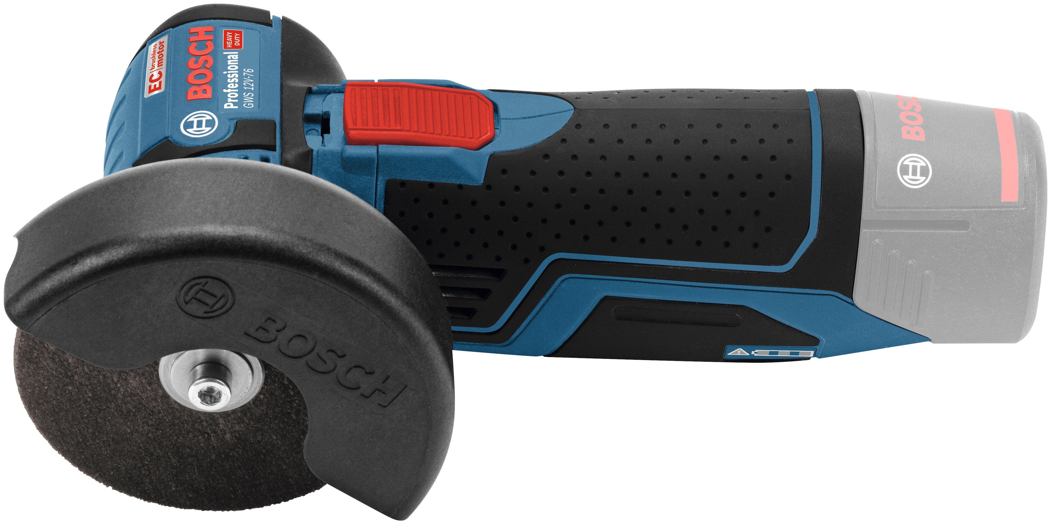 Bosch Professional Akku-Winkelschleifer GWS 12V-76 Professional, günstig online kaufen