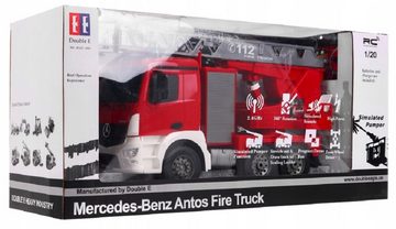 COIL RC-Auto RC-Feuerwehr, RC Ferngesteuertes Mercedes Antos, 1:20, 2,4 GHz, Ferngesteuert, LED, Maße: 46,6 x 16 x 23,7 cm