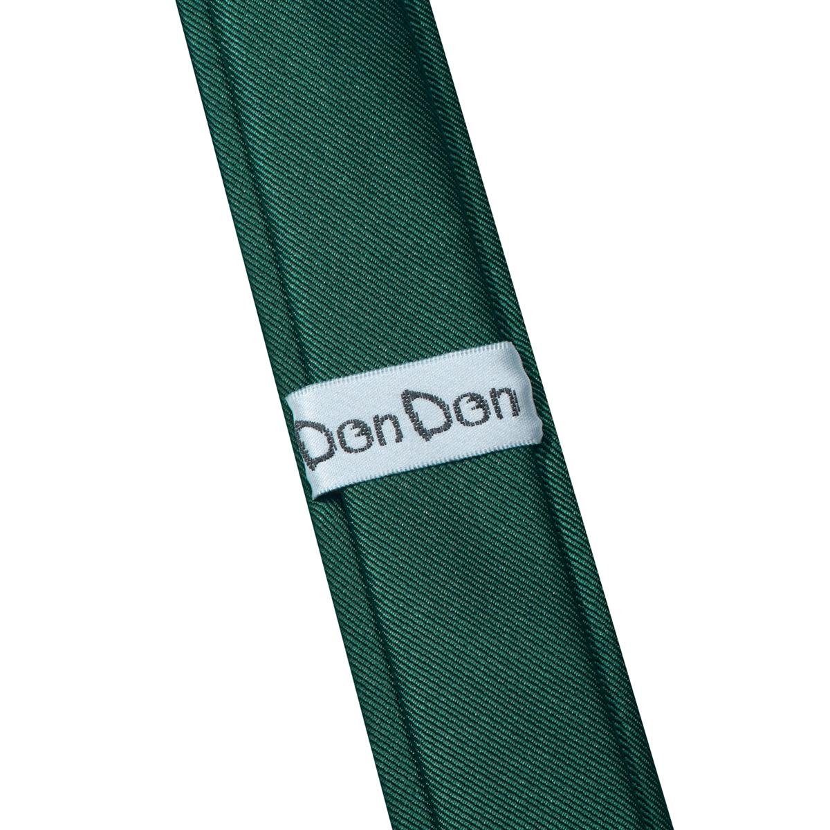 DonDon Krawatte schmale Krawatte 5 cm unifarben (Packung, 1-St., 1x Krawatte) matt, glänzend, gestreift, Seidenlook – Bild 4 von 5