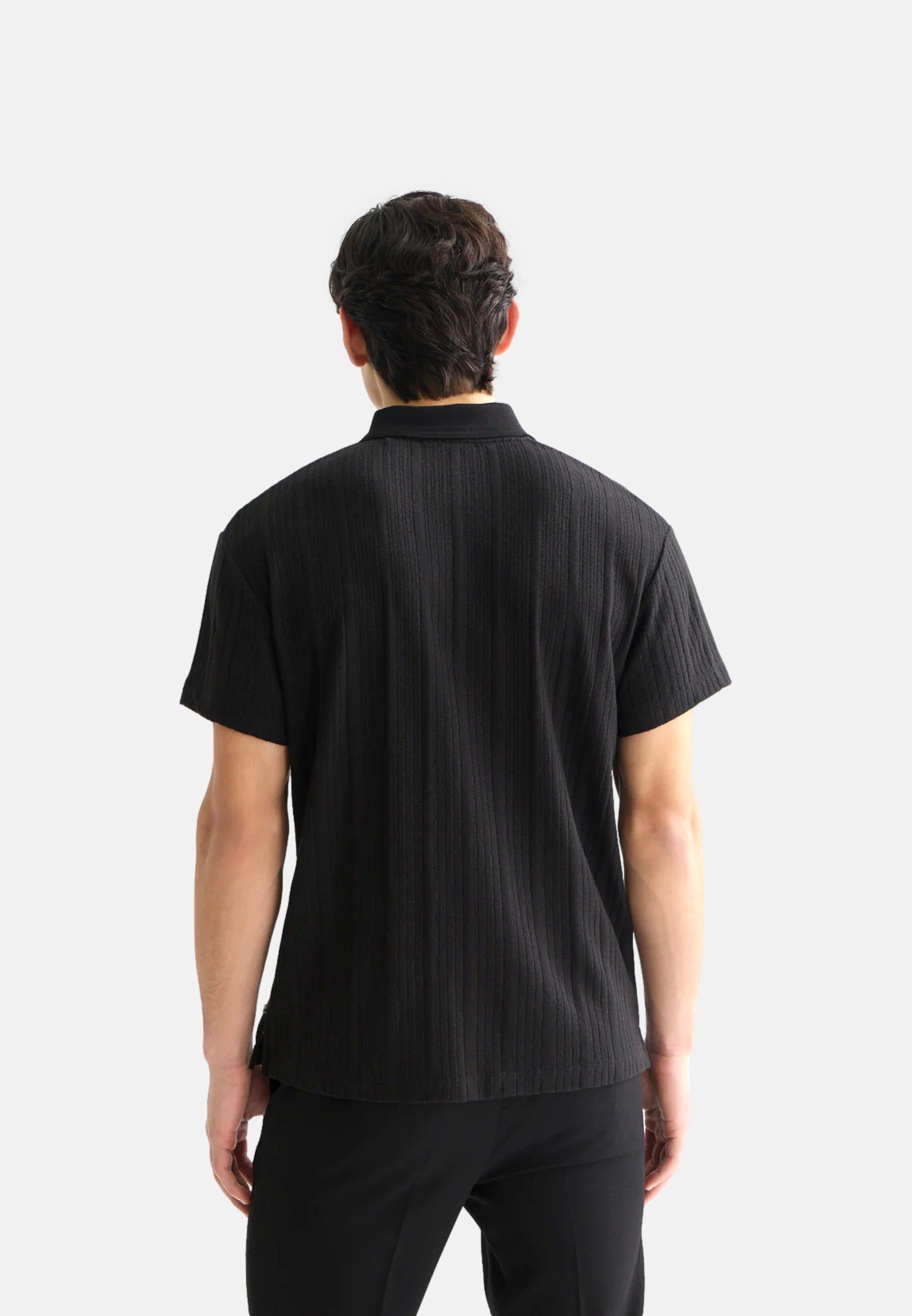 Scotch & Soda Poloshirt Poloshirt Kurzarmshirt mit Polokragen (1-tlg., 1)