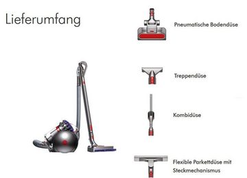 DYSON Bodenstaubsauger Big Ball Absolute 2, Beutellos, Bodenstaubsauger ohne Beutel Handstaubsauger