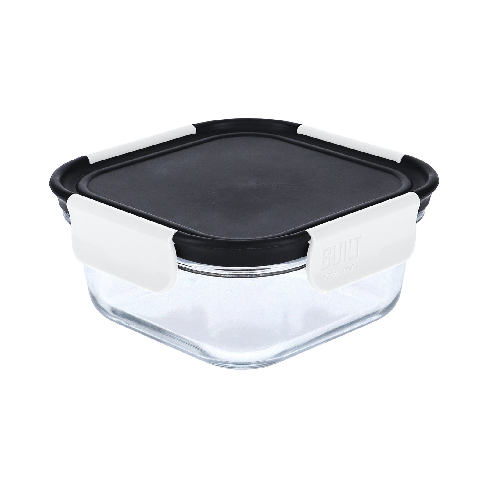 Vorratsdose Lunchbox rechteckig, 700 ml Glas/Kunststoff