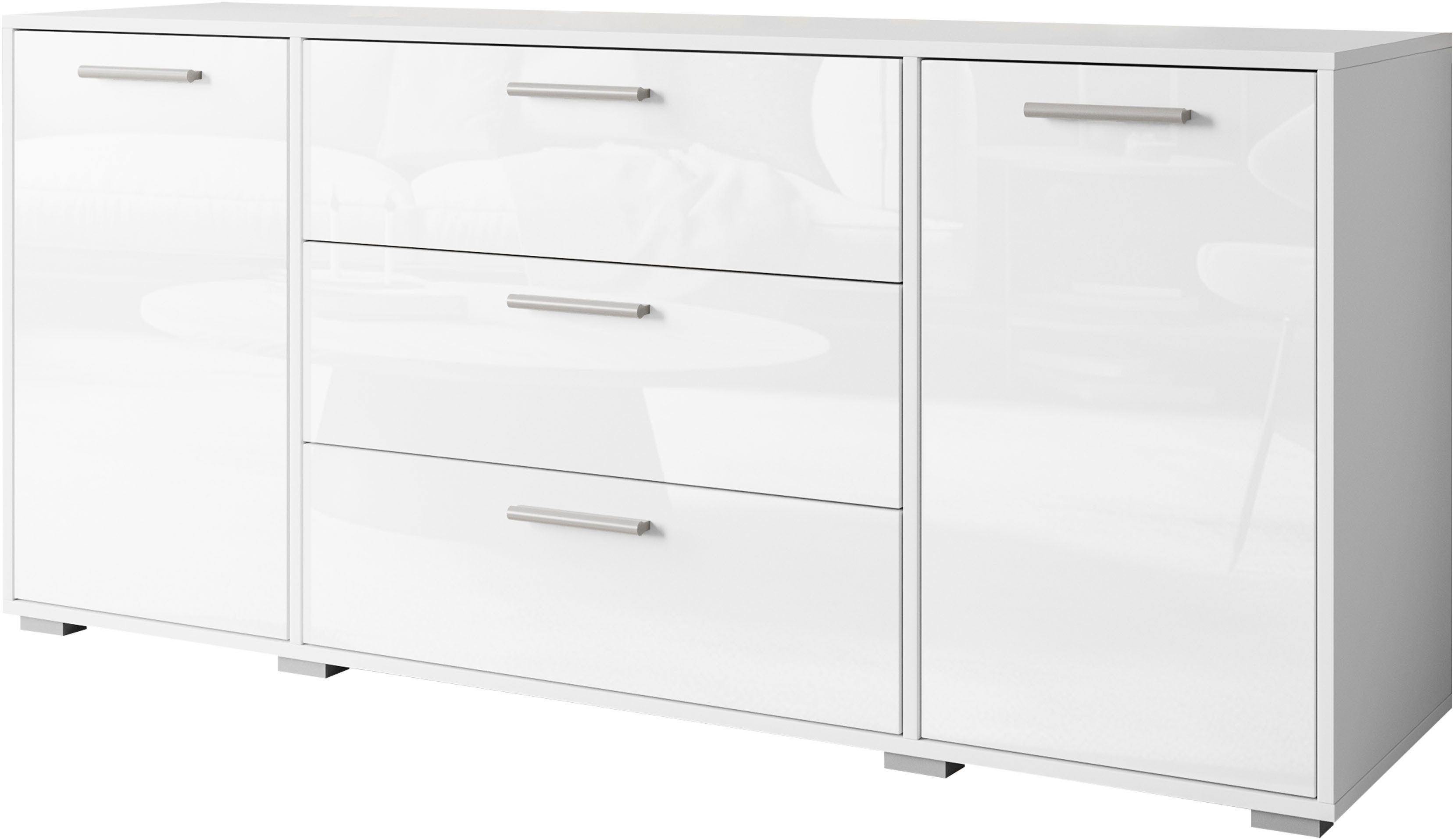 INOSIGN Sideboard BOGOTA, moderne Kommode, Schubladenschrank mit verstellba günstig online kaufen