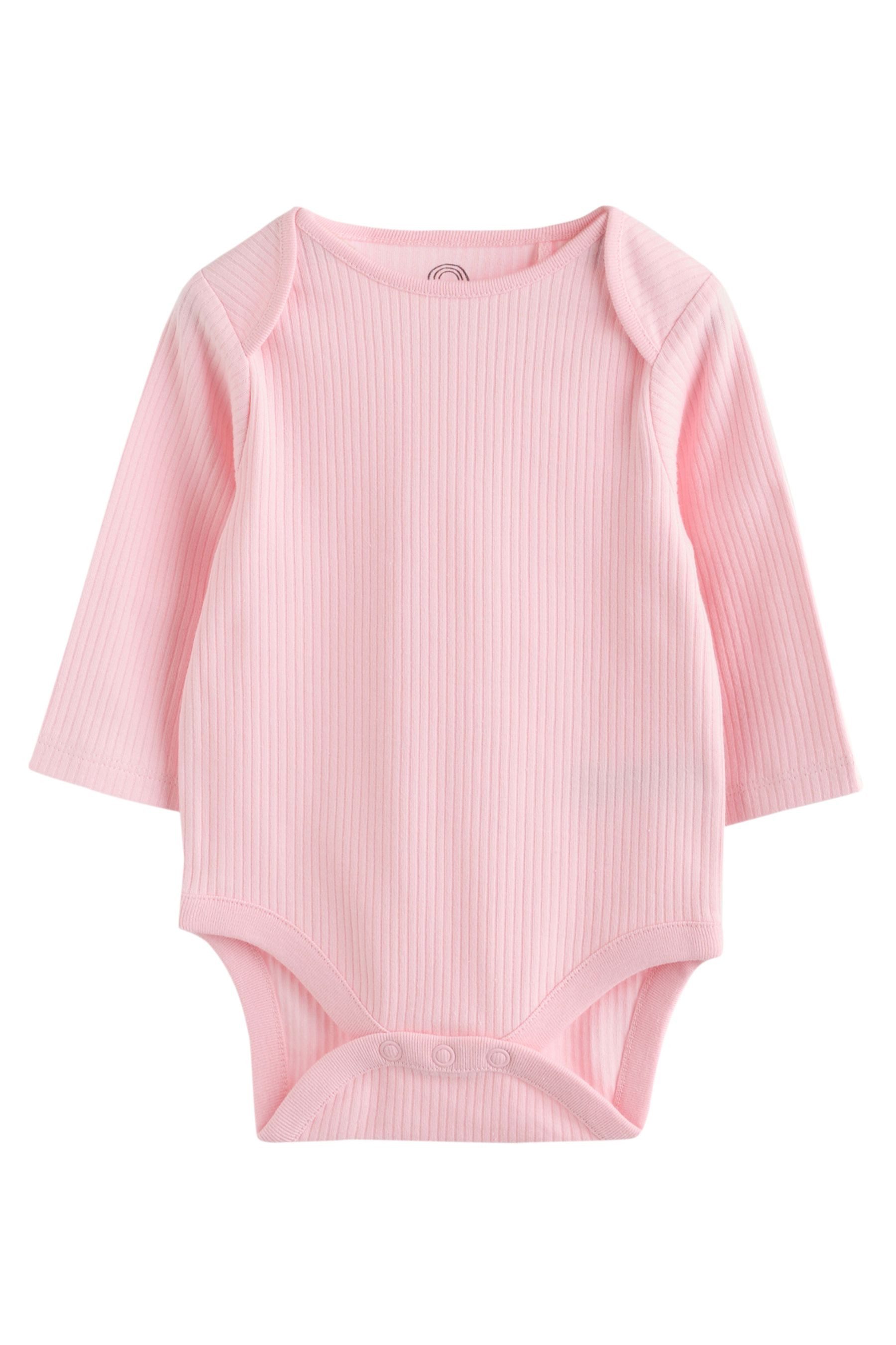 Next Langarmbody Baby-Bodys mit langem Arm, 5er-Pack (5-tlg)