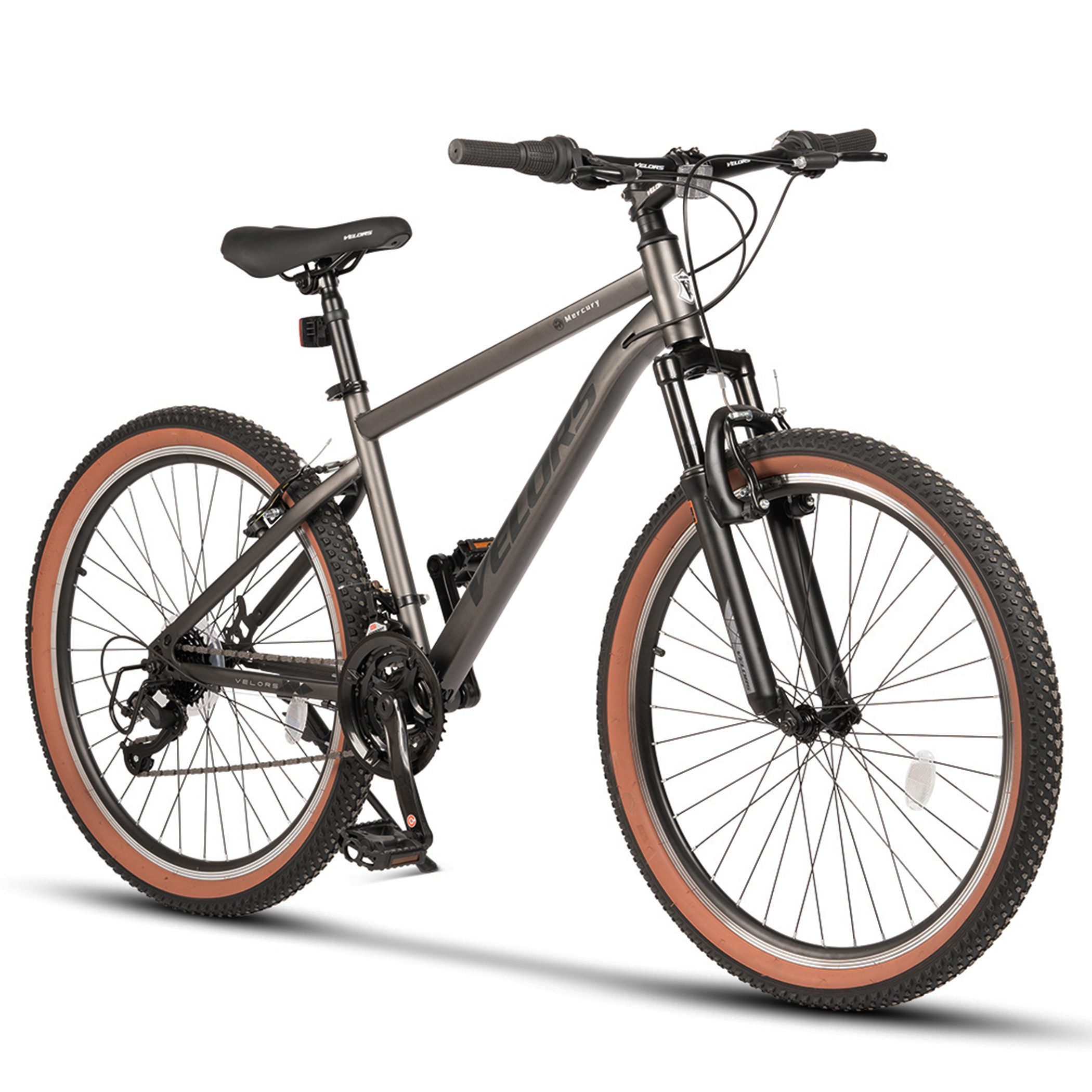 CARPAT SPORT Mountainbike 26, 27.5 Zoll Fahrrad für Herren Damen, Mädchen und Jungen, 21 Gang, Kettenschaltung, Hochwertiger Rahmen, Jugendfahrrad MTB Hardtail Fahrrad