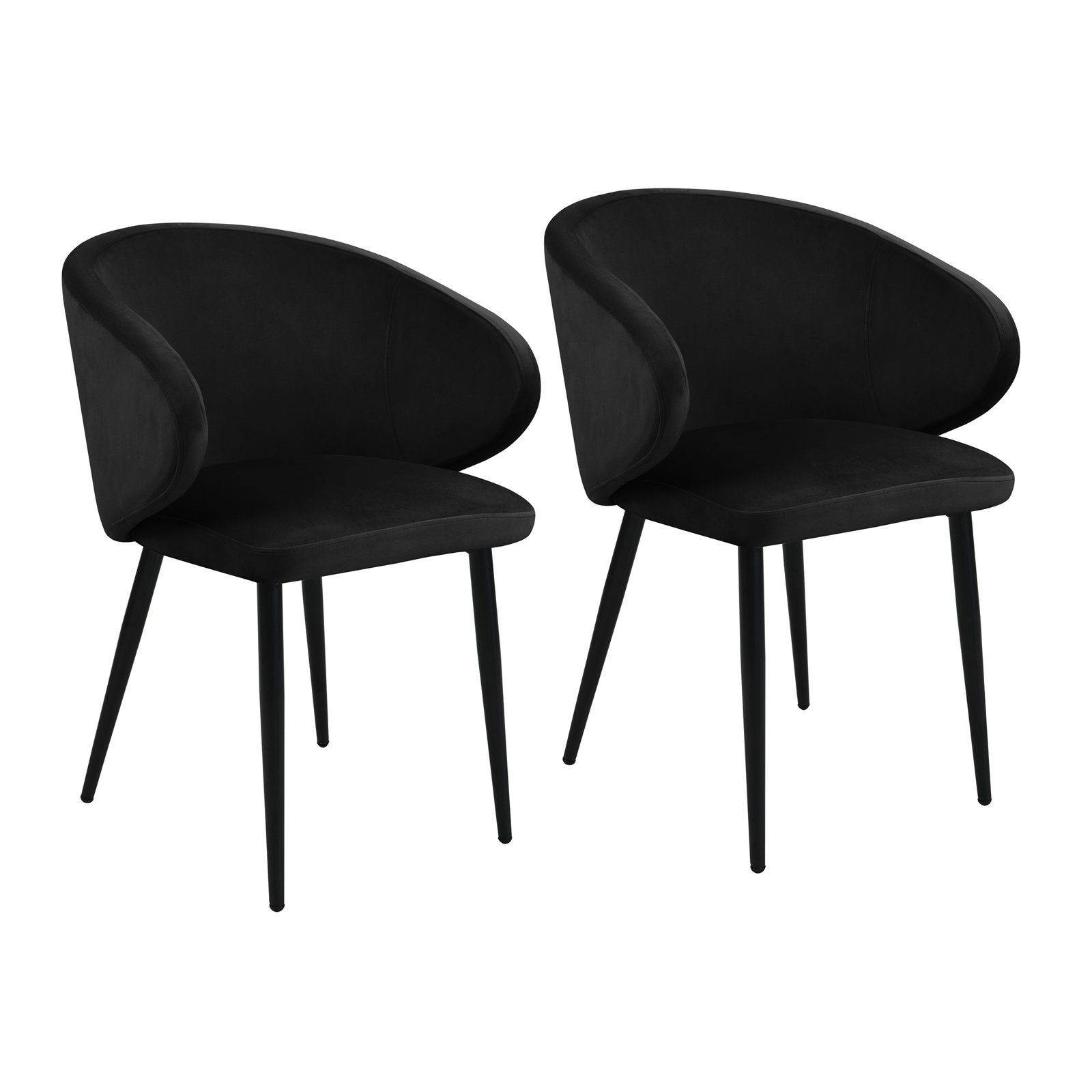 SVITA Esszimmerstuhl AUDREY (2er-Set), Küchenstühle, Metallbeine, günstig online kaufen