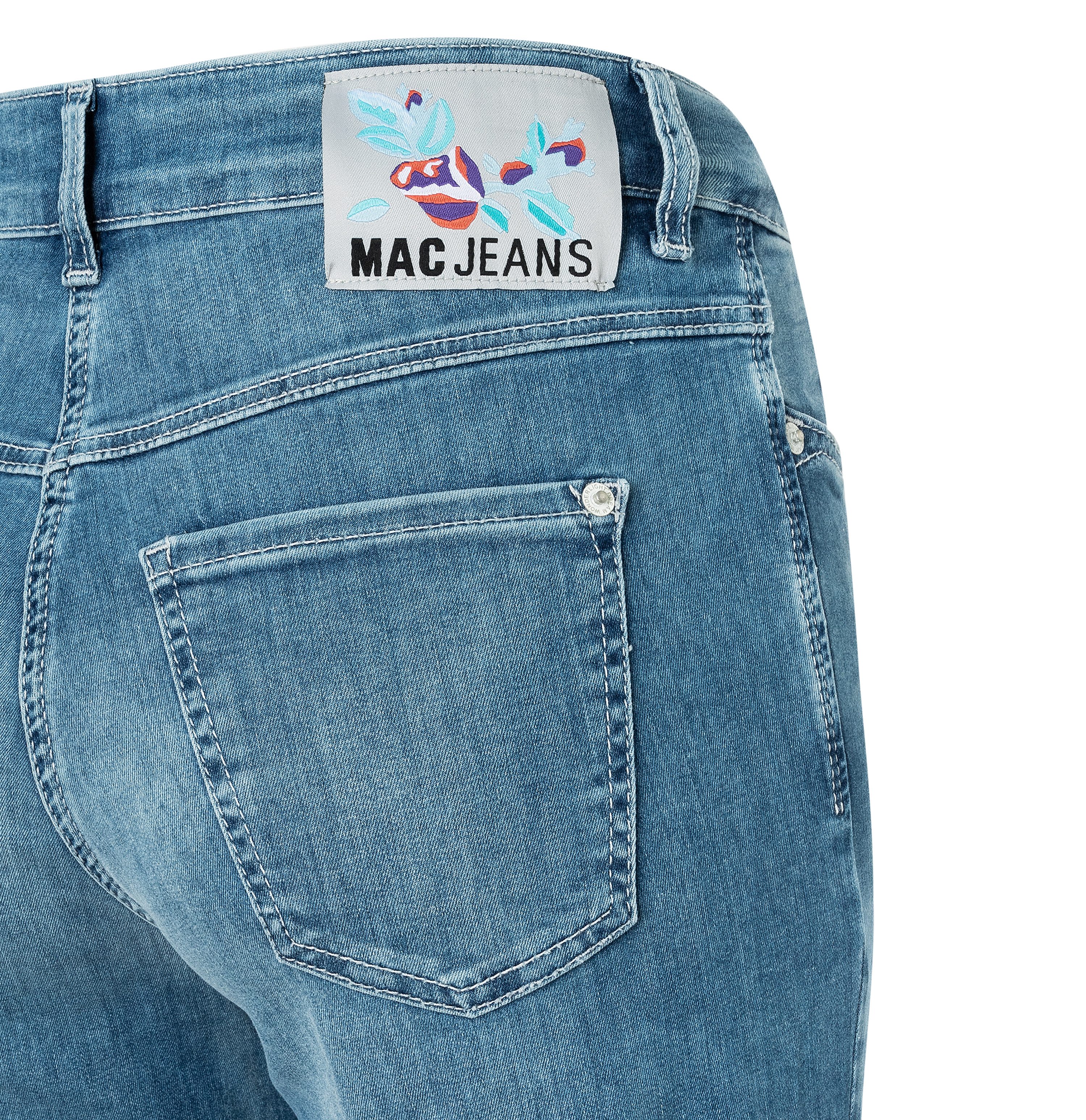 MAC Stretch-Jeans MAC DREAM WIDE summer mid blue wash 5441-90-0351L D490 - WONDERLIGHT