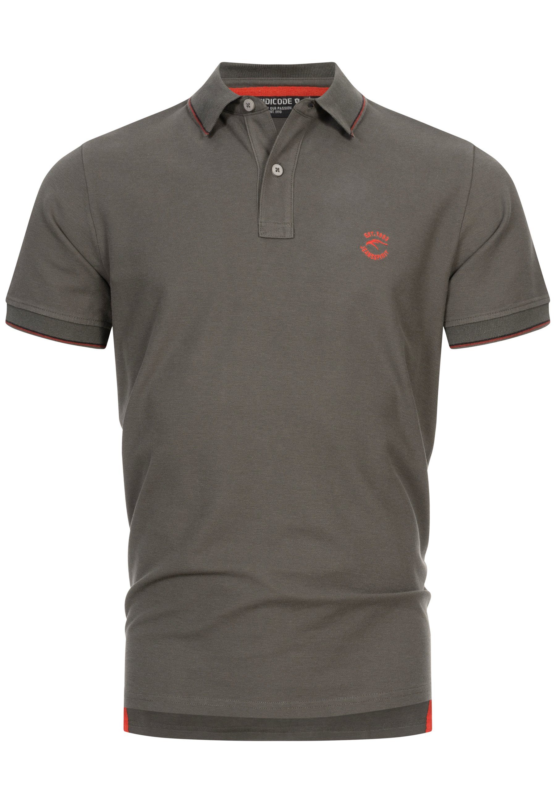 Wallo Poloshirt Indicode Raven