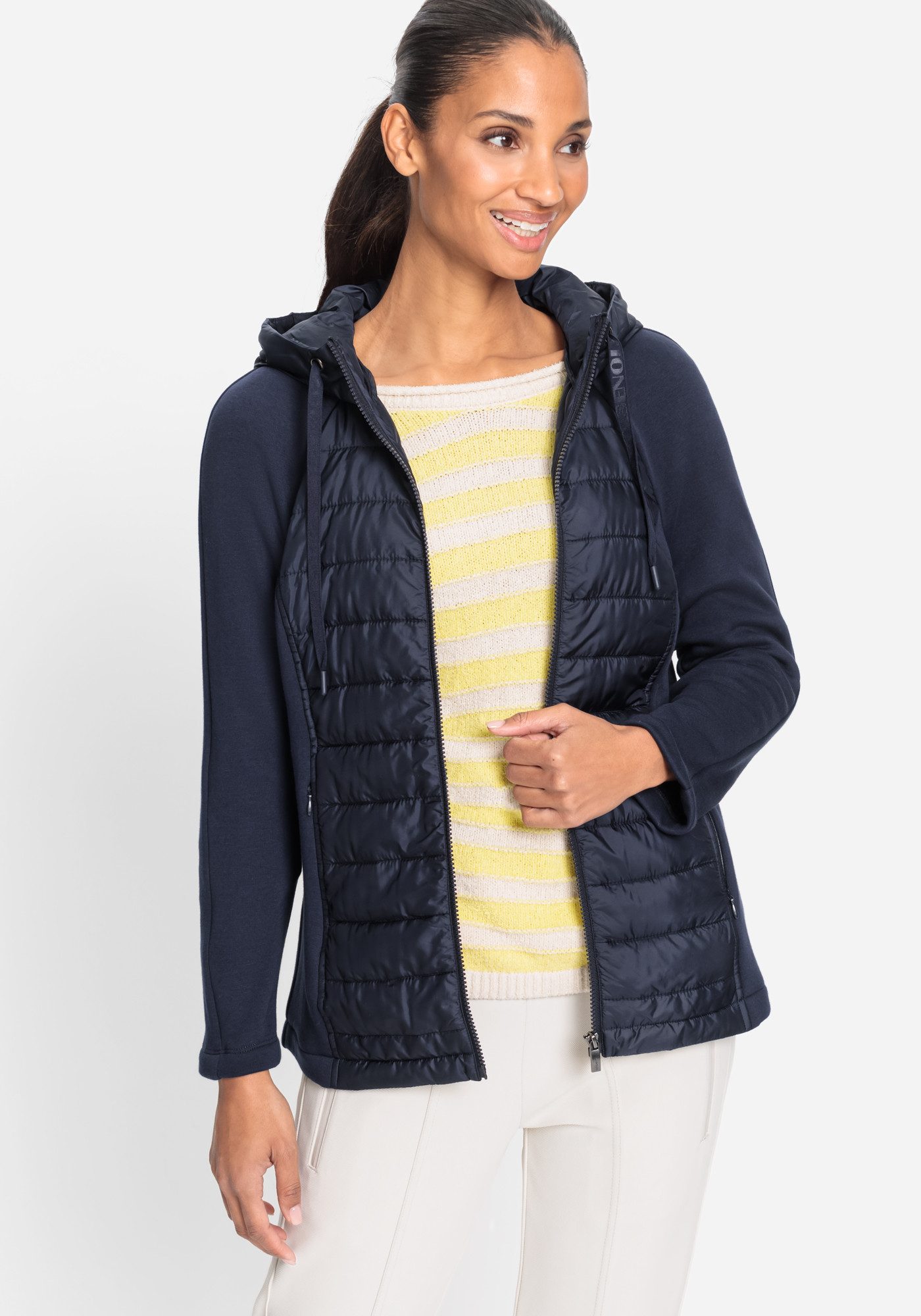 Olsen Sweatjacke Jersey Jacket Long Sleeves günstig online kaufen