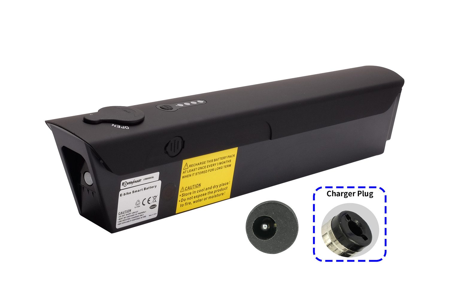 PowerSmart KLC96S03B E-Bike Akku für Saxonette SA-XT-13-111 Li-ion 10500 mAh (36 V)