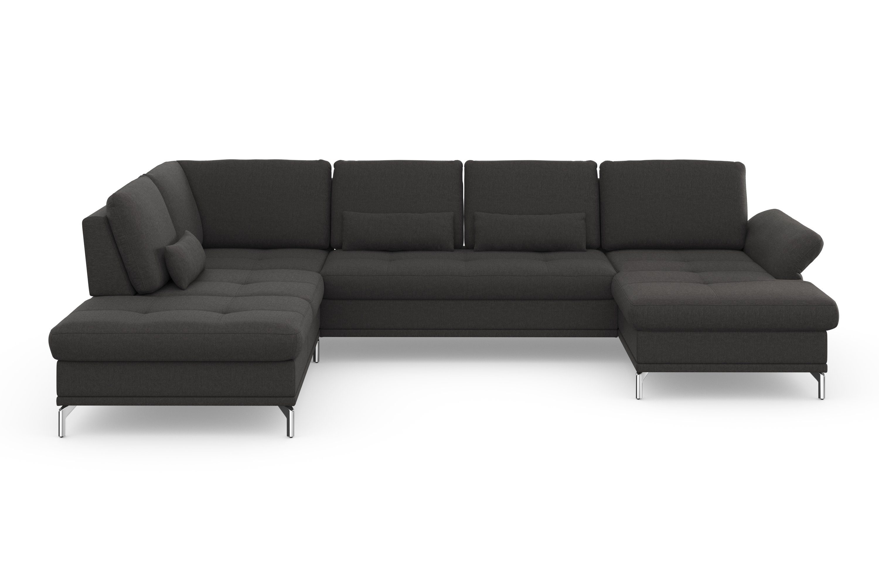 INOSIGN Wohnlandschaft "Palm Beach U-Form" Federkern, mit Sitztiefenverstel günstig online kaufen