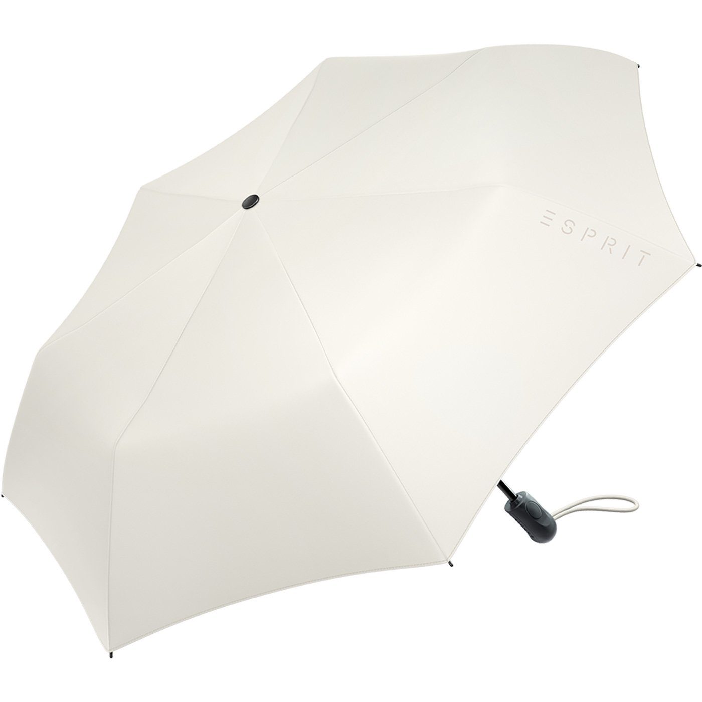 Esprit Taschenregenschirm Damen Easymatic Light Trendfarben Auf-Zu praktisch, und in FJ den Automatik 2022, neuen stabil ivory