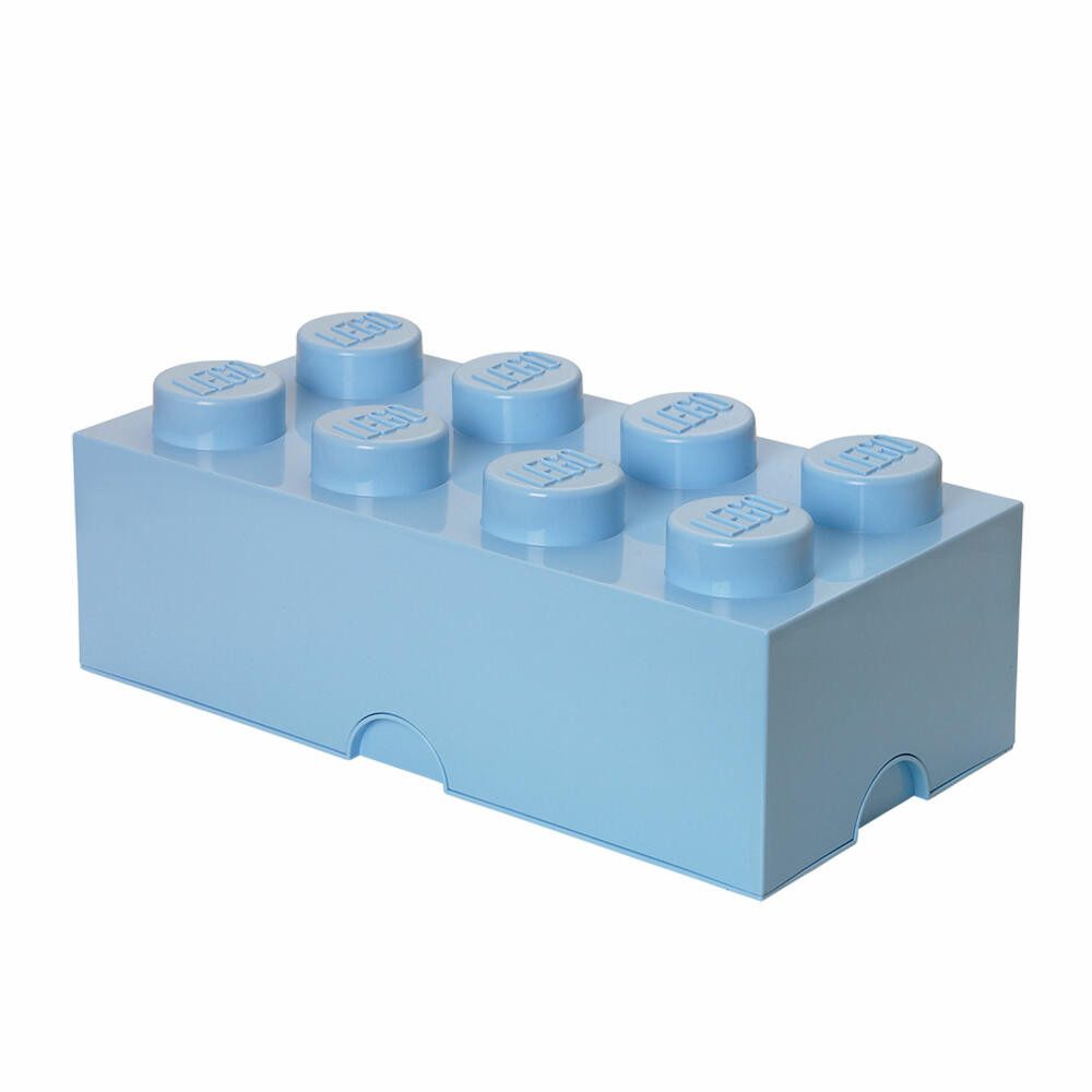 NHG Aufbewahrungsbox LEGO Storage Brick 8 - Light Royal Blue
