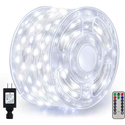 Diyarts LED-Lichterkette, 400-flammig, 400 LEDs mit IP67 Wasserdichtigkeit, 8 Modi, Timer