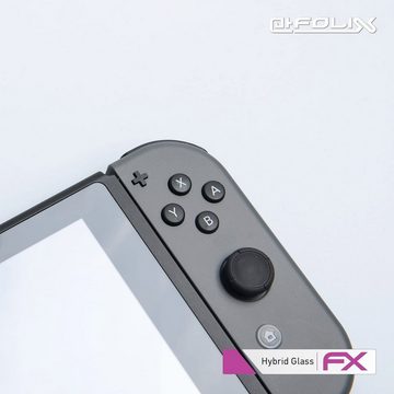 atFoliX Schutzfolie Panzerglasfolie für Nintendo Switch, Ultradünn und superhart
