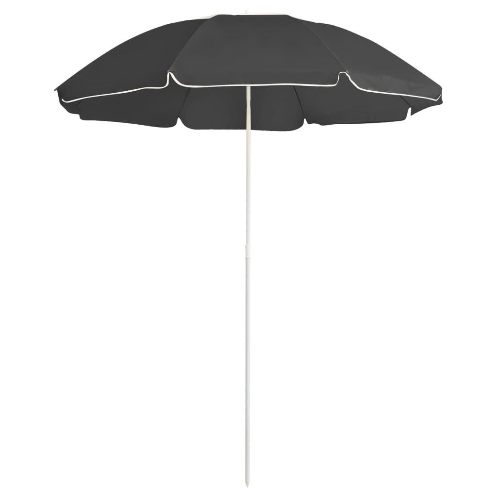 vidaXL Sonnenschirm Sonnenschirm mit Stahlmast Anthrazit günstig online kaufen