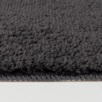 Badematte Solid Surya, Höhe 23 mm, rutschhemmend beschichtet, Polyester, rechteckig