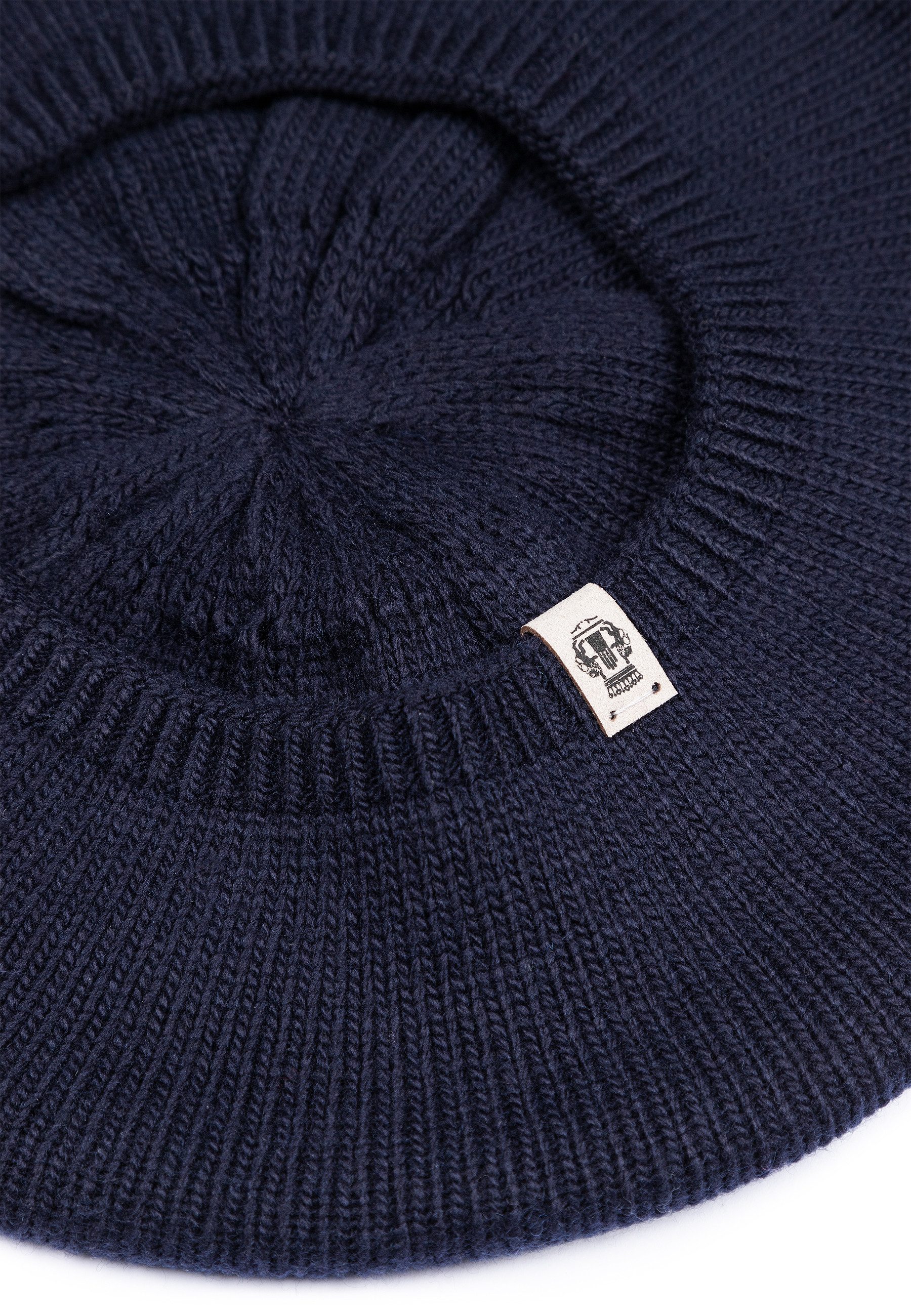 Roeckl Strickmütze ESSENTIALS BASKE Feinstrickmütze mit Rippbündchen