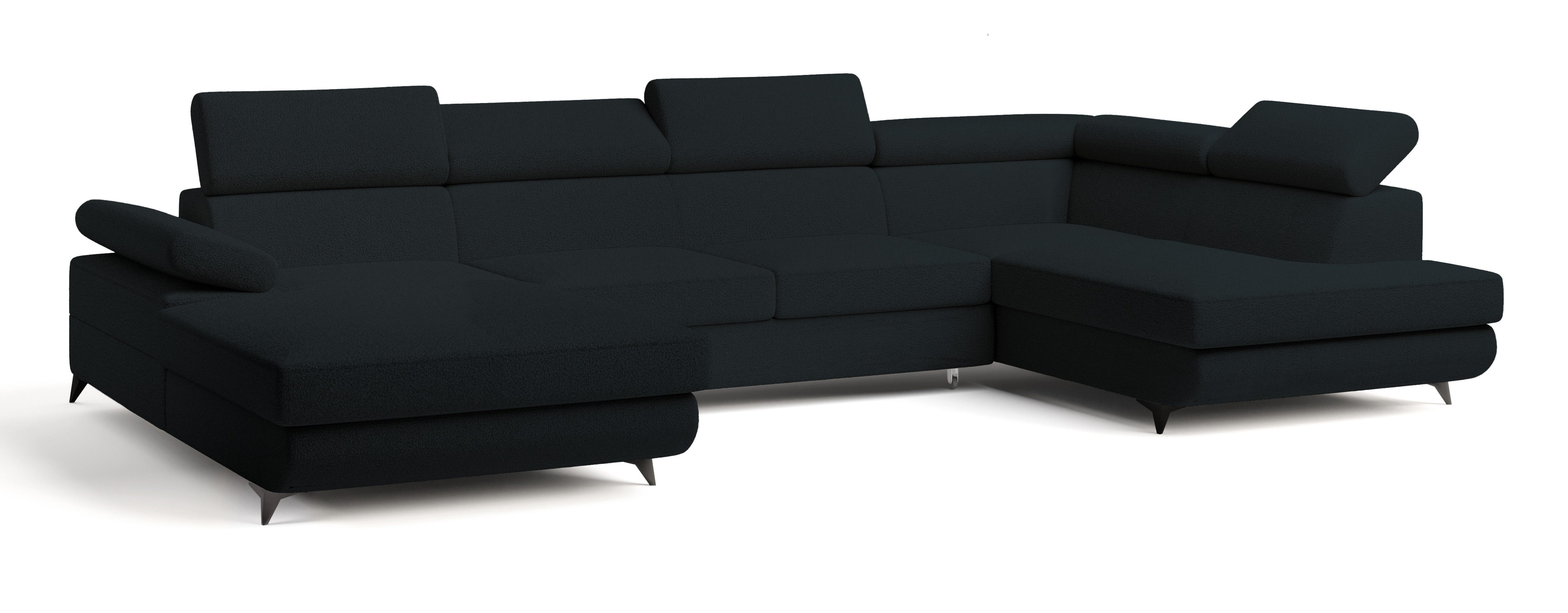 Masseno Ecksofa RUBANO mit Schlaffunktion U-Form, günstig online kaufen