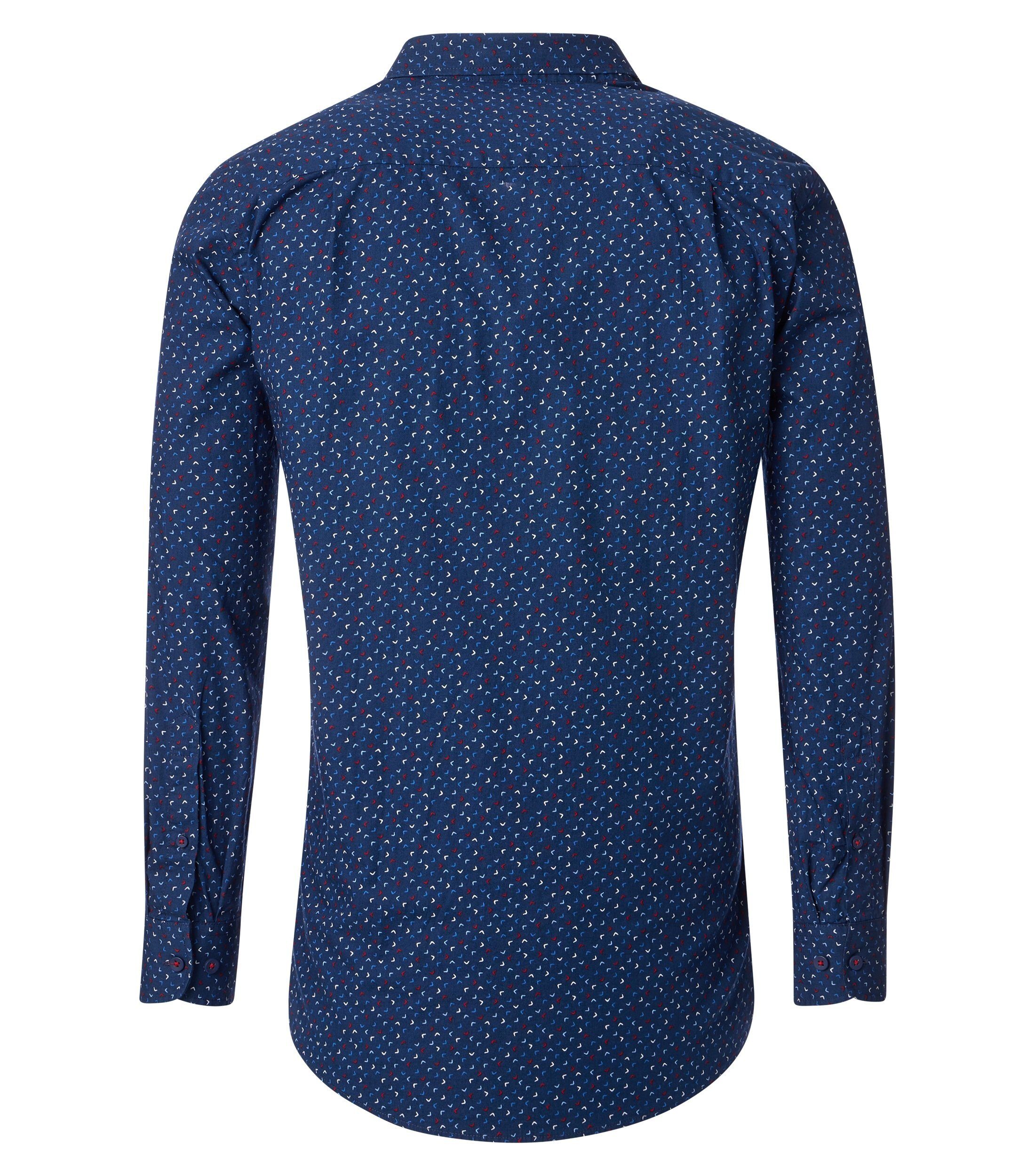 Redmond Langarmhemd Druck Comfort Fit günstig online kaufen
