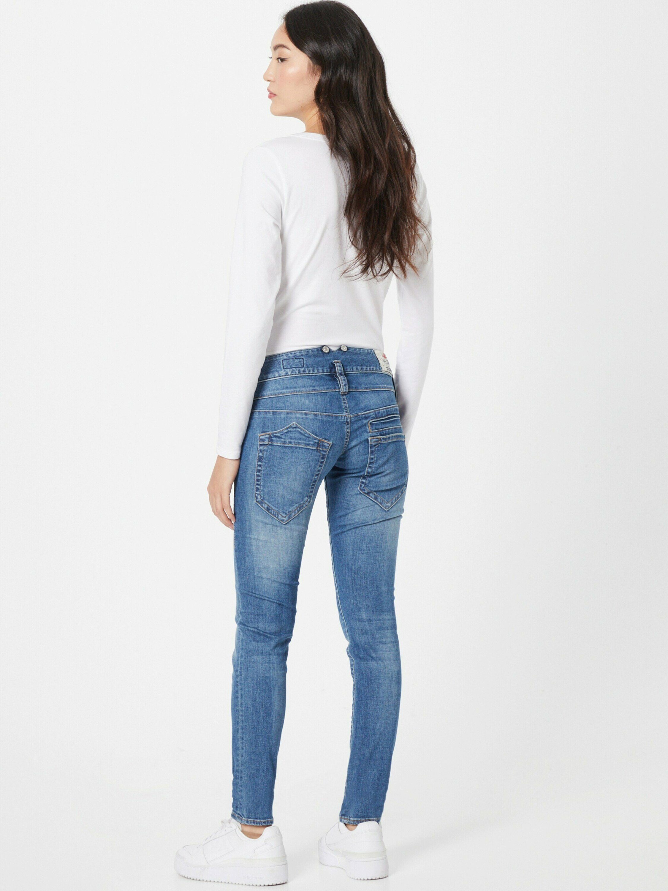 Herrlicher Slim-fit-Jeans (1-tlg) Plain/ohne Details