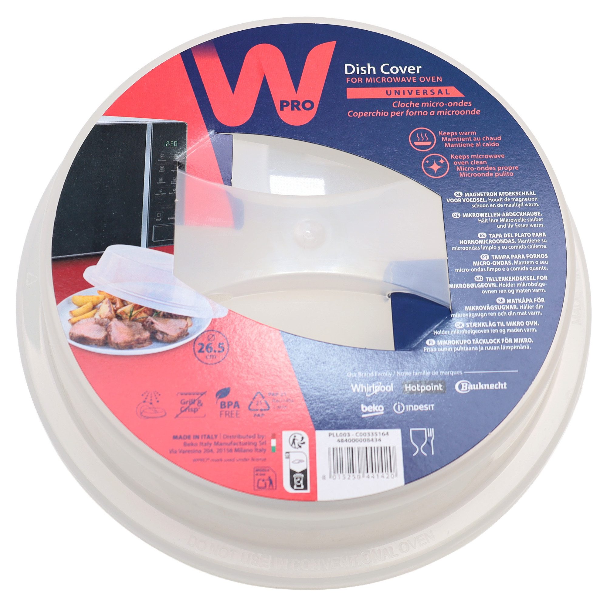 Wpro Abdeckhaube Mikrowellenhaube 484000008434