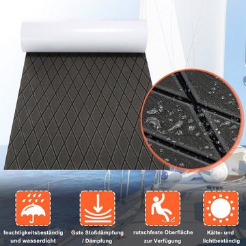 Bettizia Bodenmatte Teak EVA Deck Bodenbelag Matte Teppich Bodenmatte Schaum Anti-Rutsch