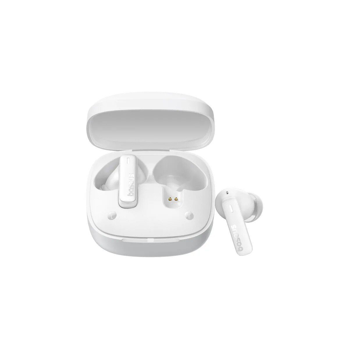 Baseus Baseus Bowie E19 TWS Bluetooth Kopfhörer Weiß Bluetooth-Kopfhörer