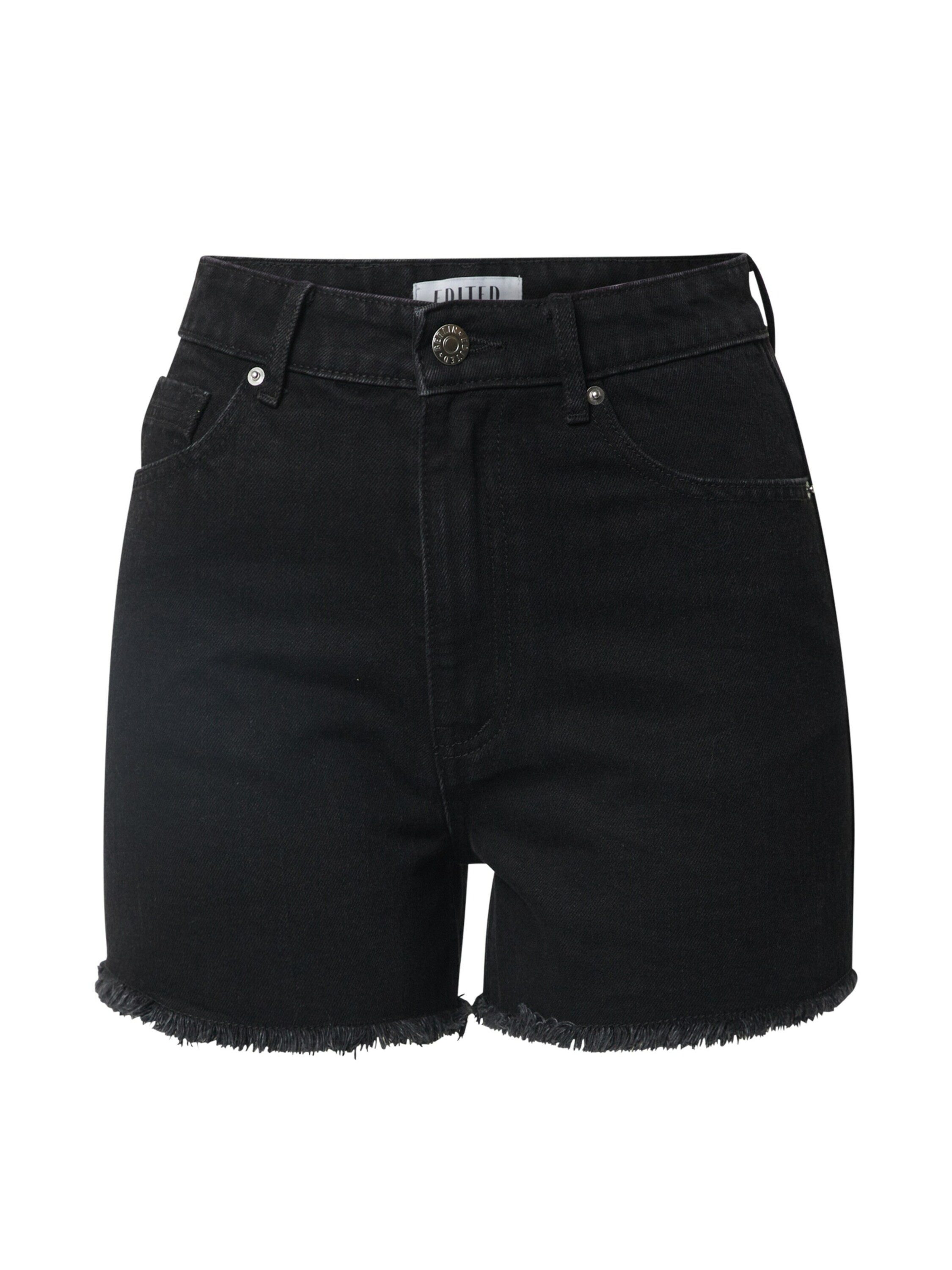 EDITED Jeansshorts Jacey (1-tlg) Fransen günstig online kaufen