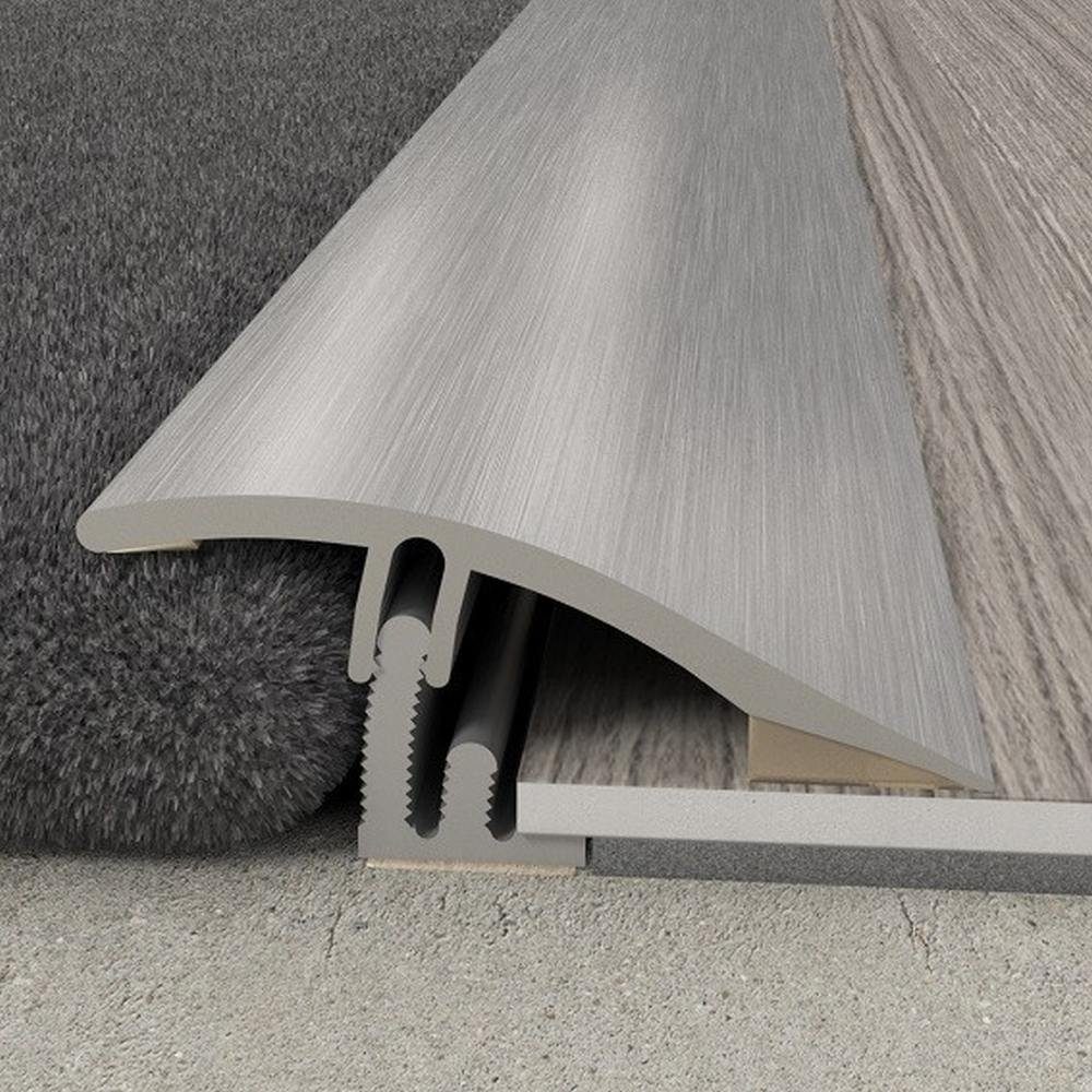 PROVISTON Anpassprofil Aluminium, 44 38 x 10.23 x 930 mm, Silber, Höhen Anpassungsprofile