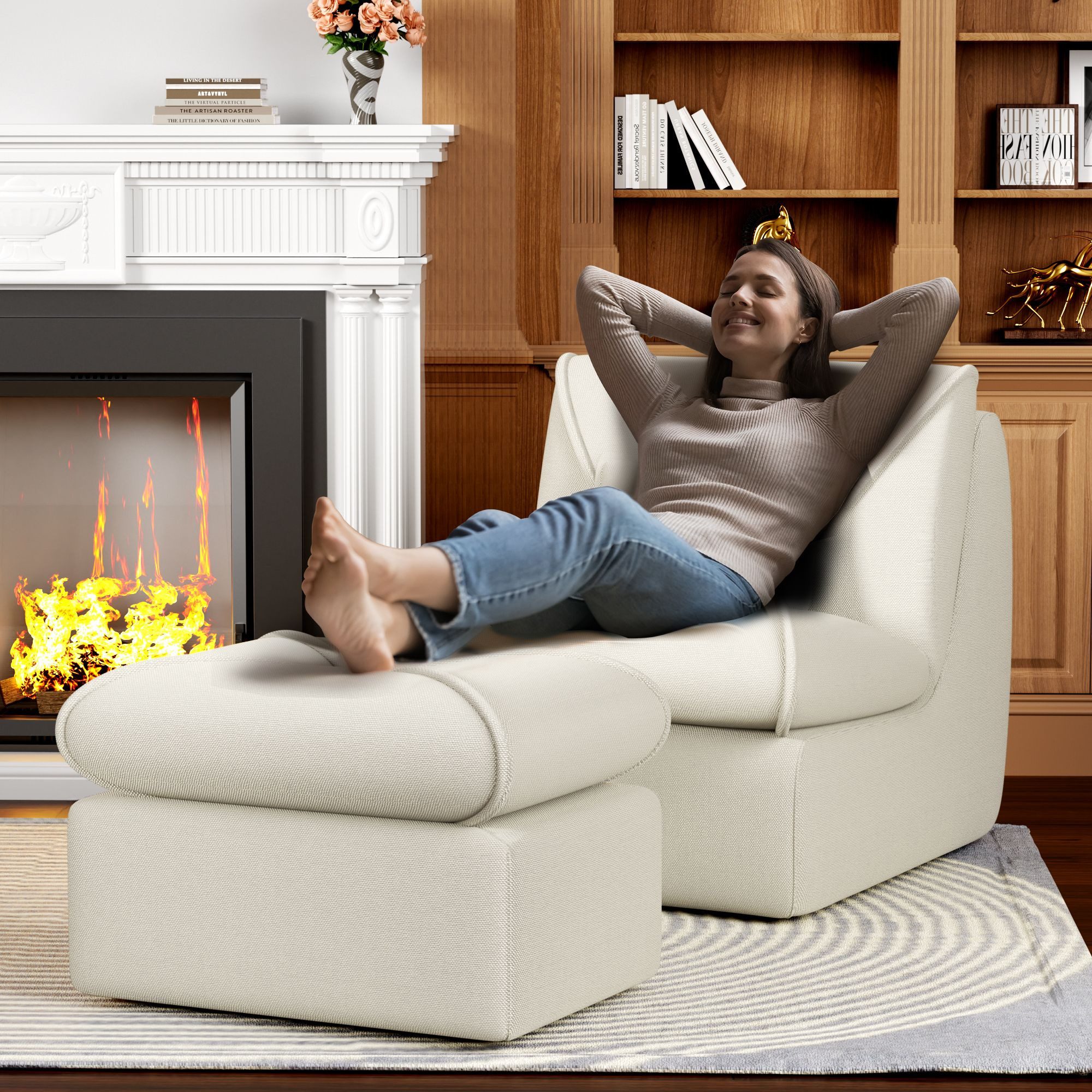 HAUSS SPOLE Sitzsack Relaxsessel Einzelsofa Polstersofa günstig online kaufen