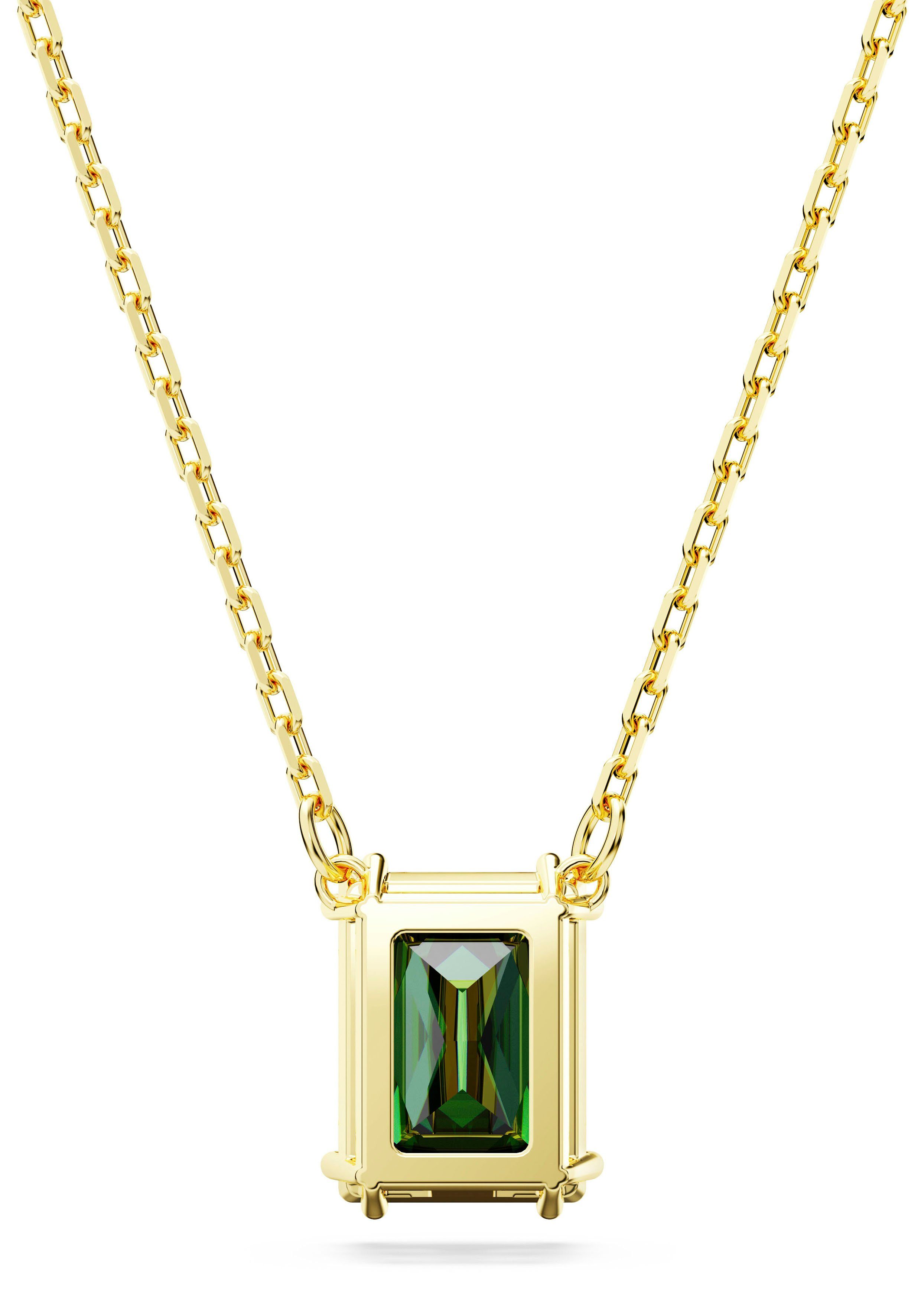 Swarovski Kette mit Anhänger Stilla Octagon, mit Swarovski® Zirkonia (synth)