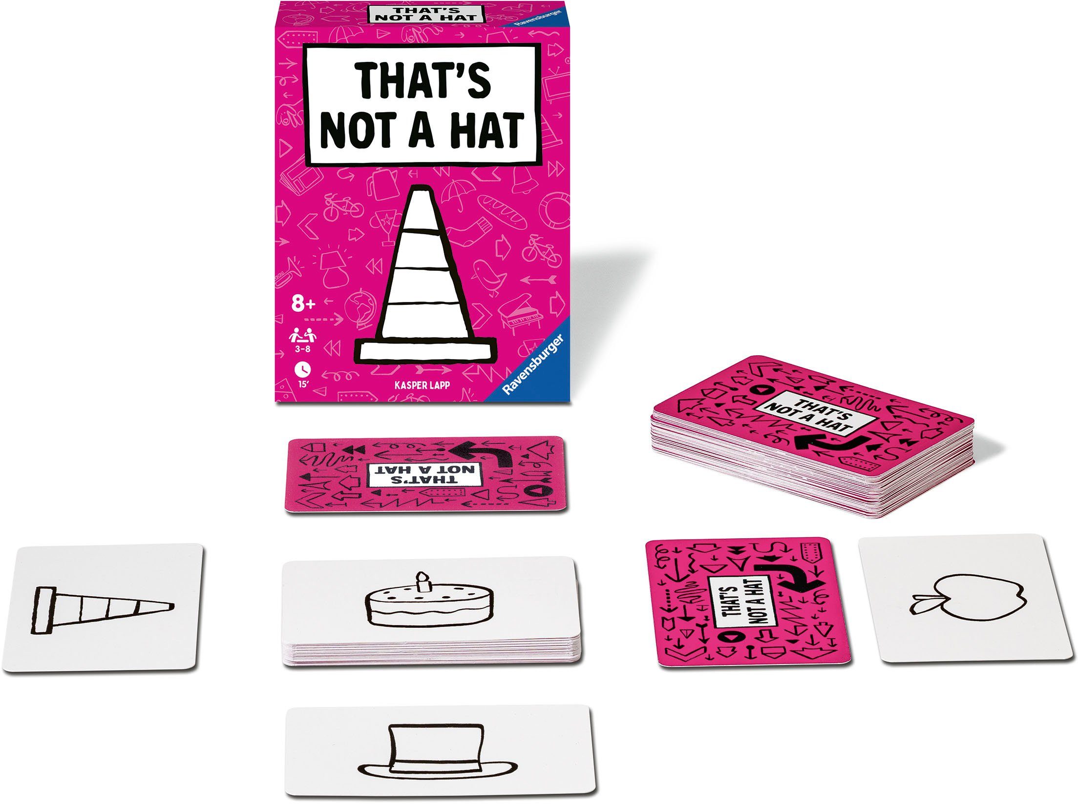 Ravensburger Spiel That's not a hat, Gesellschaftsspiel, Made in Europe