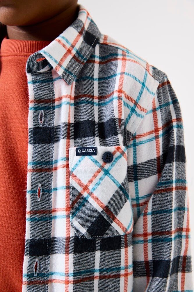 Garcia Flanellhemd Kariertes Flanellhemd (J55431-9872)