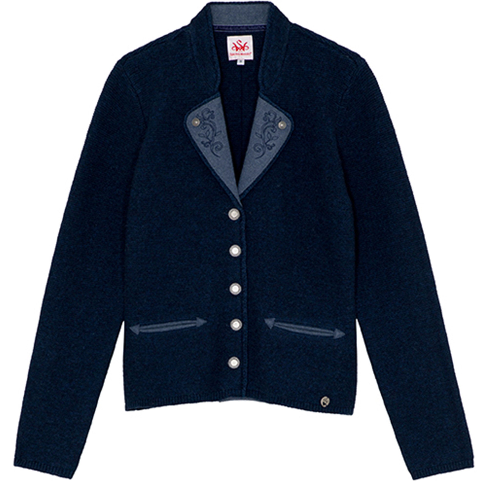 Spieth & Wensky Trachtenstrickjacke Elena-Strickjacke Elena Damen Strickjacke Janker Trachten jacke – Bild 2 von 2