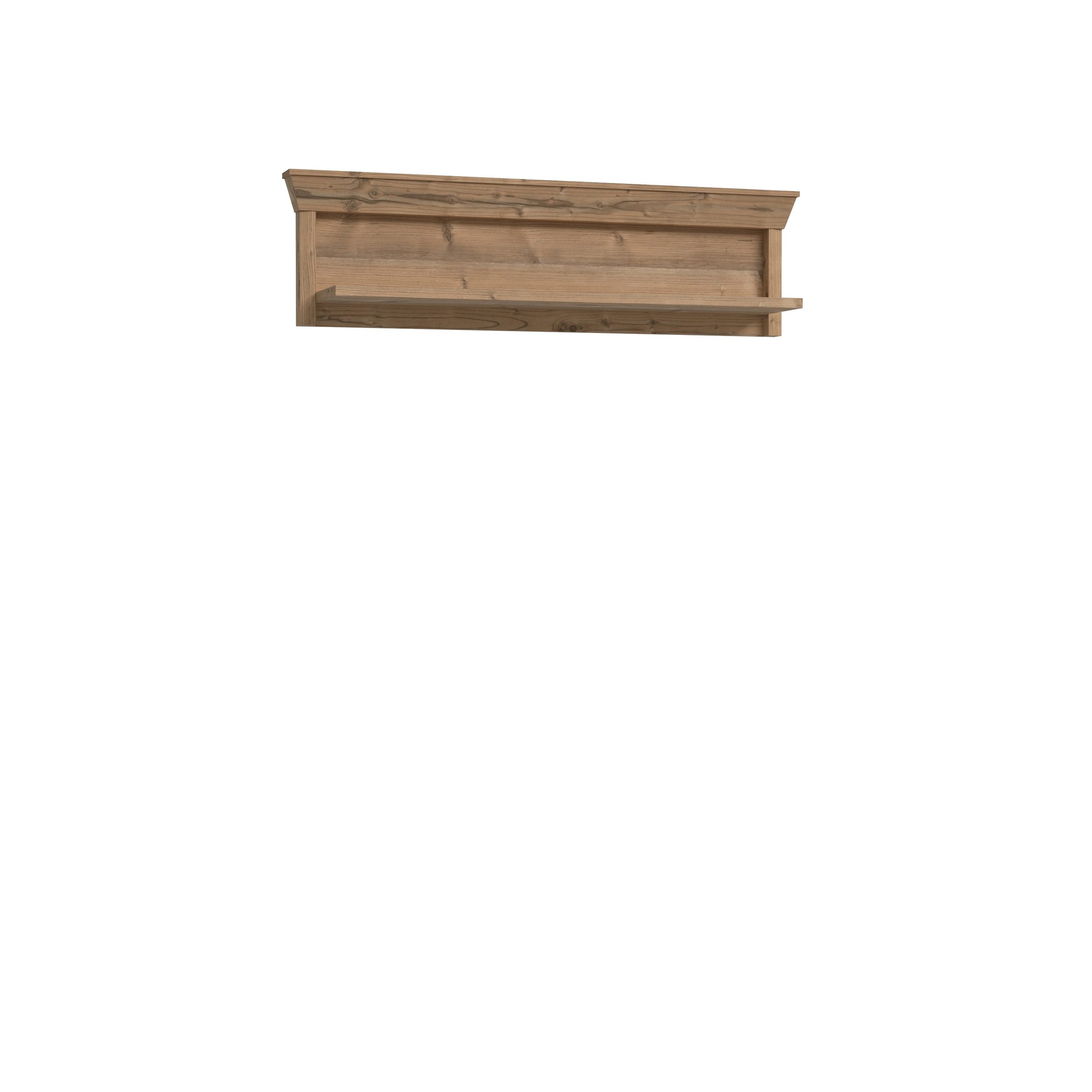 FORTE Wandregal in Bramberg Fichte - 122,8x33,8x24,5cm (BxHxT)